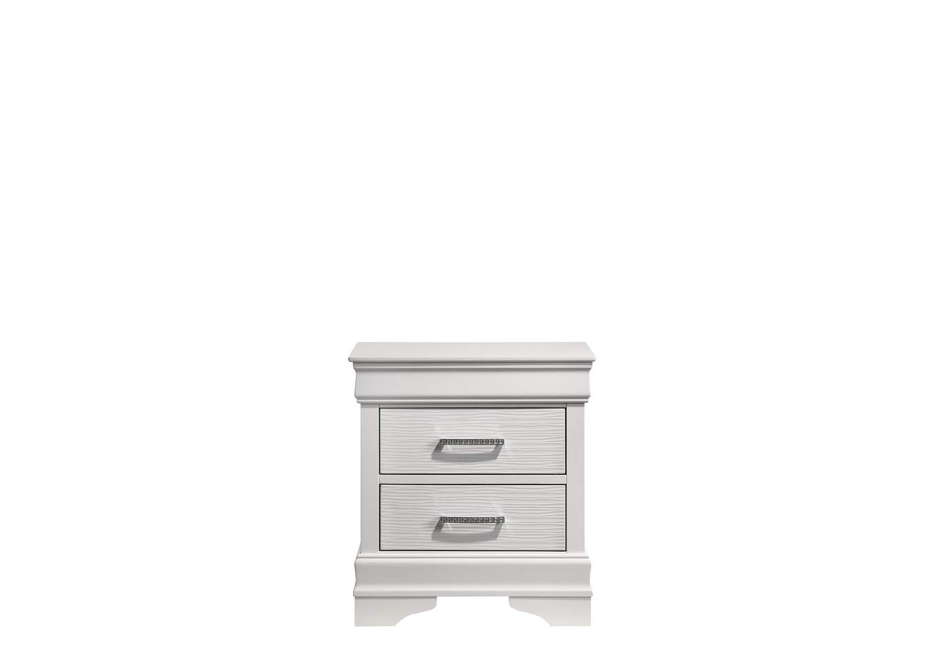 Brooklyn White Nightstand image 1