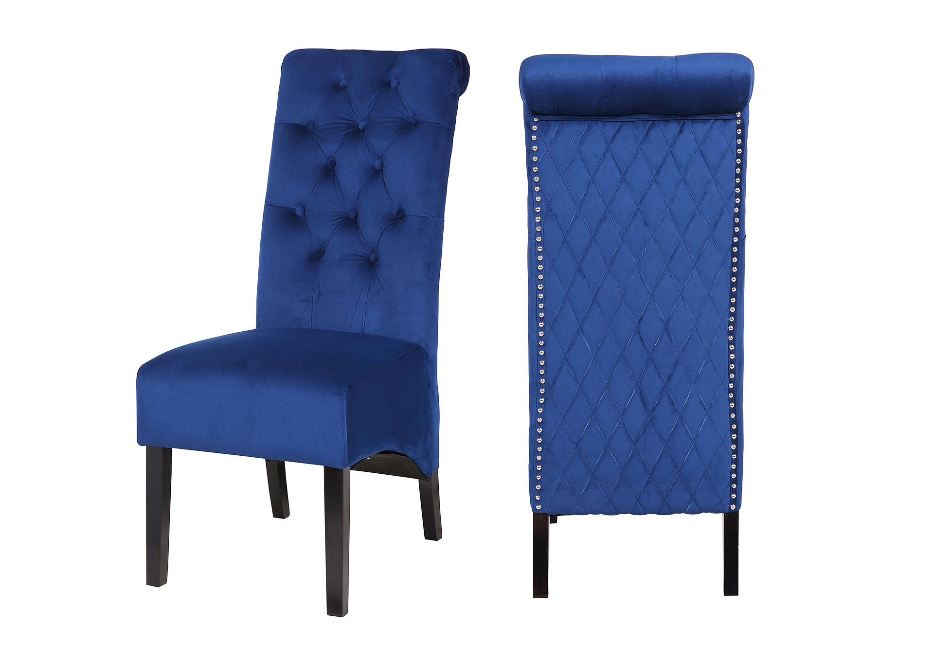 Lucy Blue Accent Chairs / Dining Chairs image 1