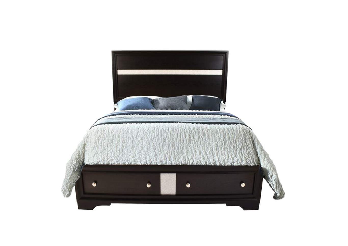 Matrix Black King Bed image 1