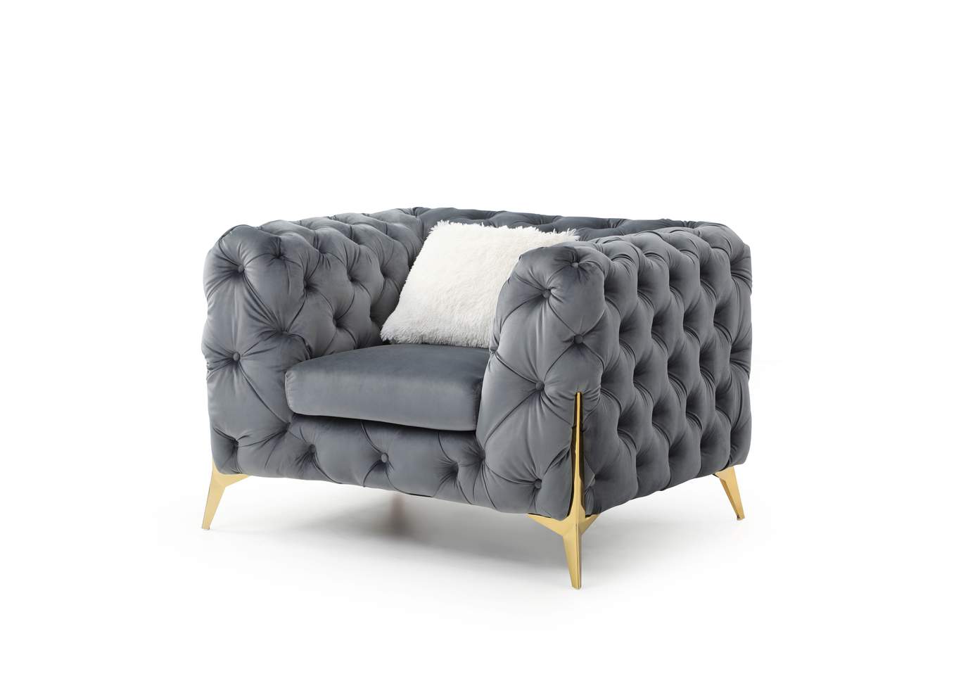 Moderno Gray Chair image 1