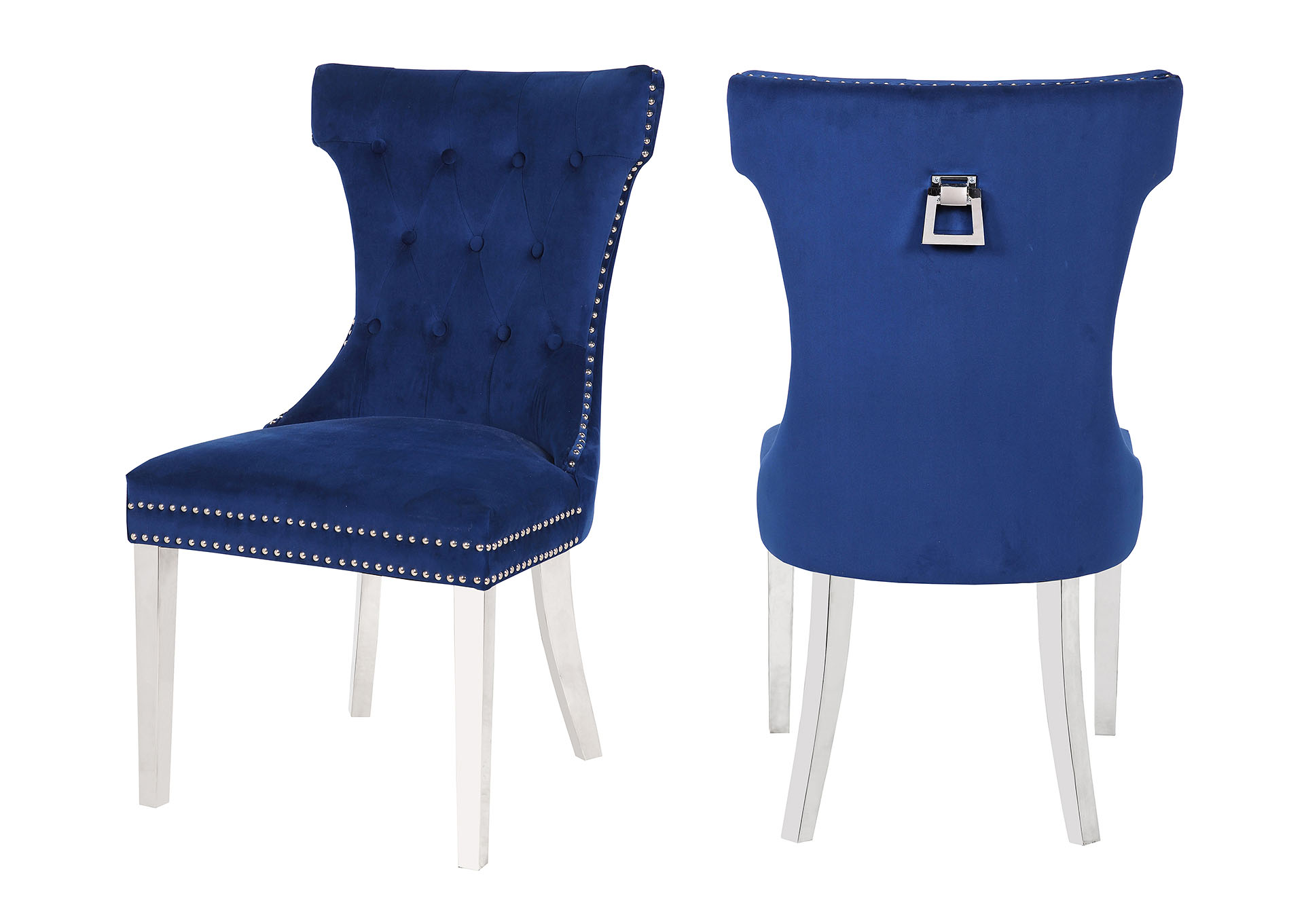 Rita Blue Accent Chairs / Dining Chairs image 1