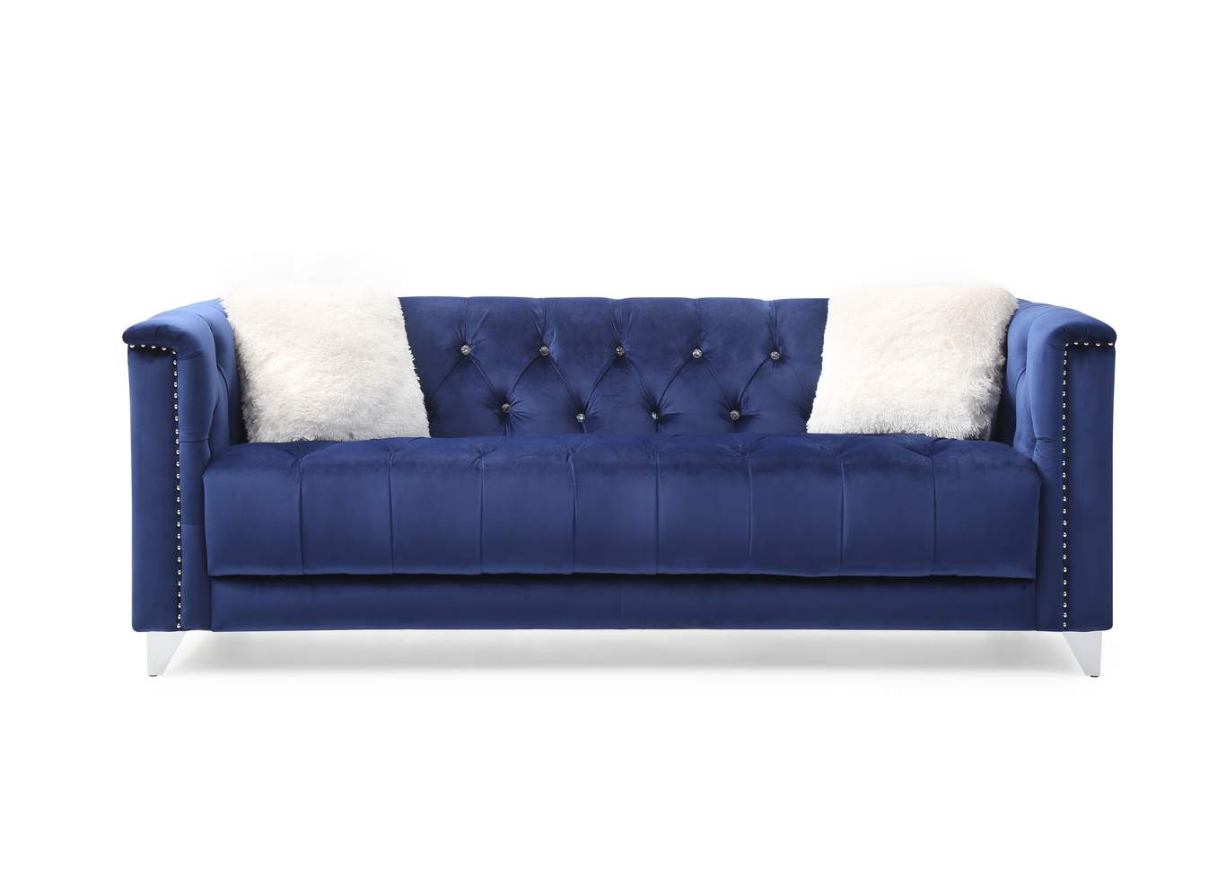 Russell Blue Sofa image 1