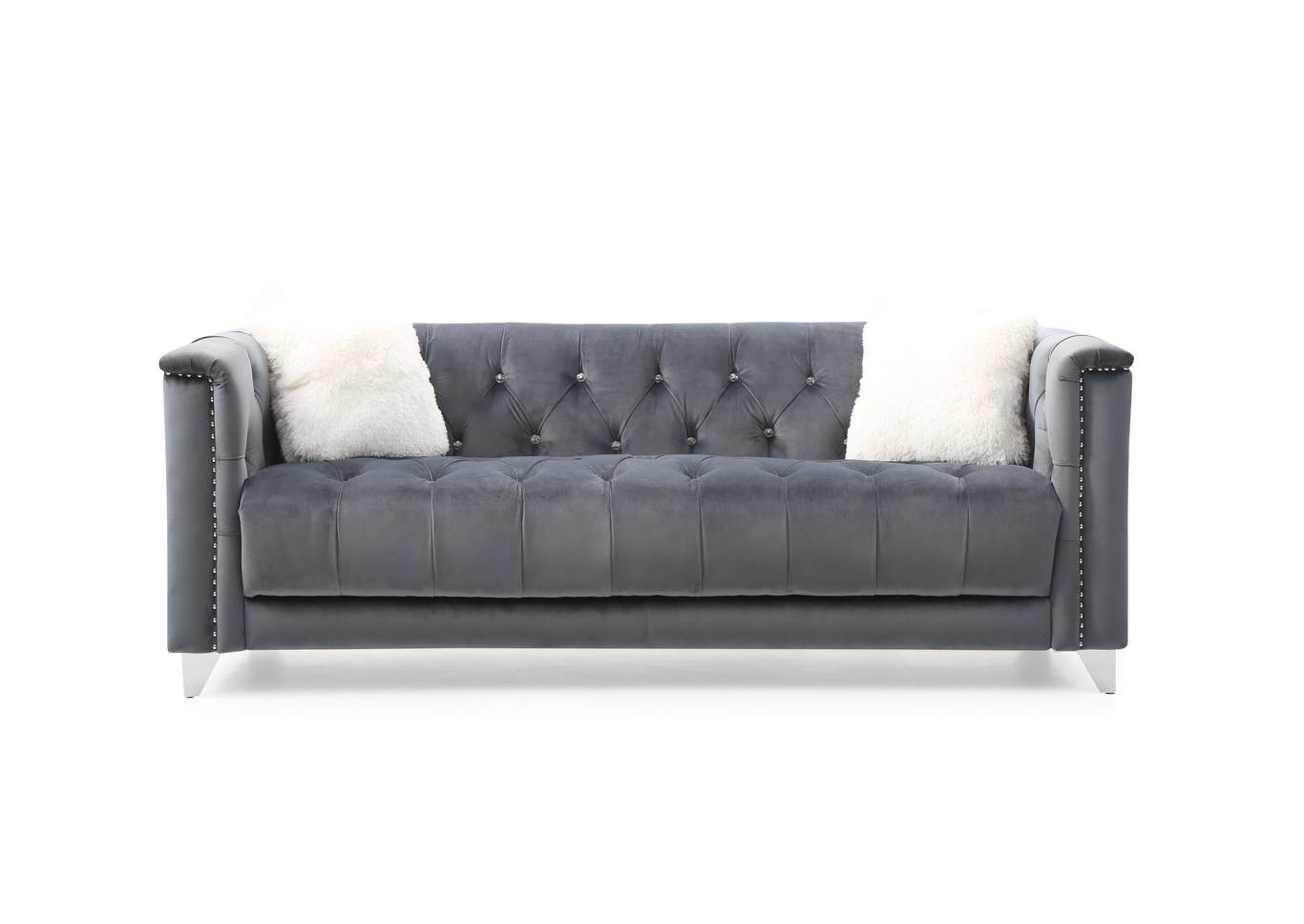 Russell Grey Sofa image 1
