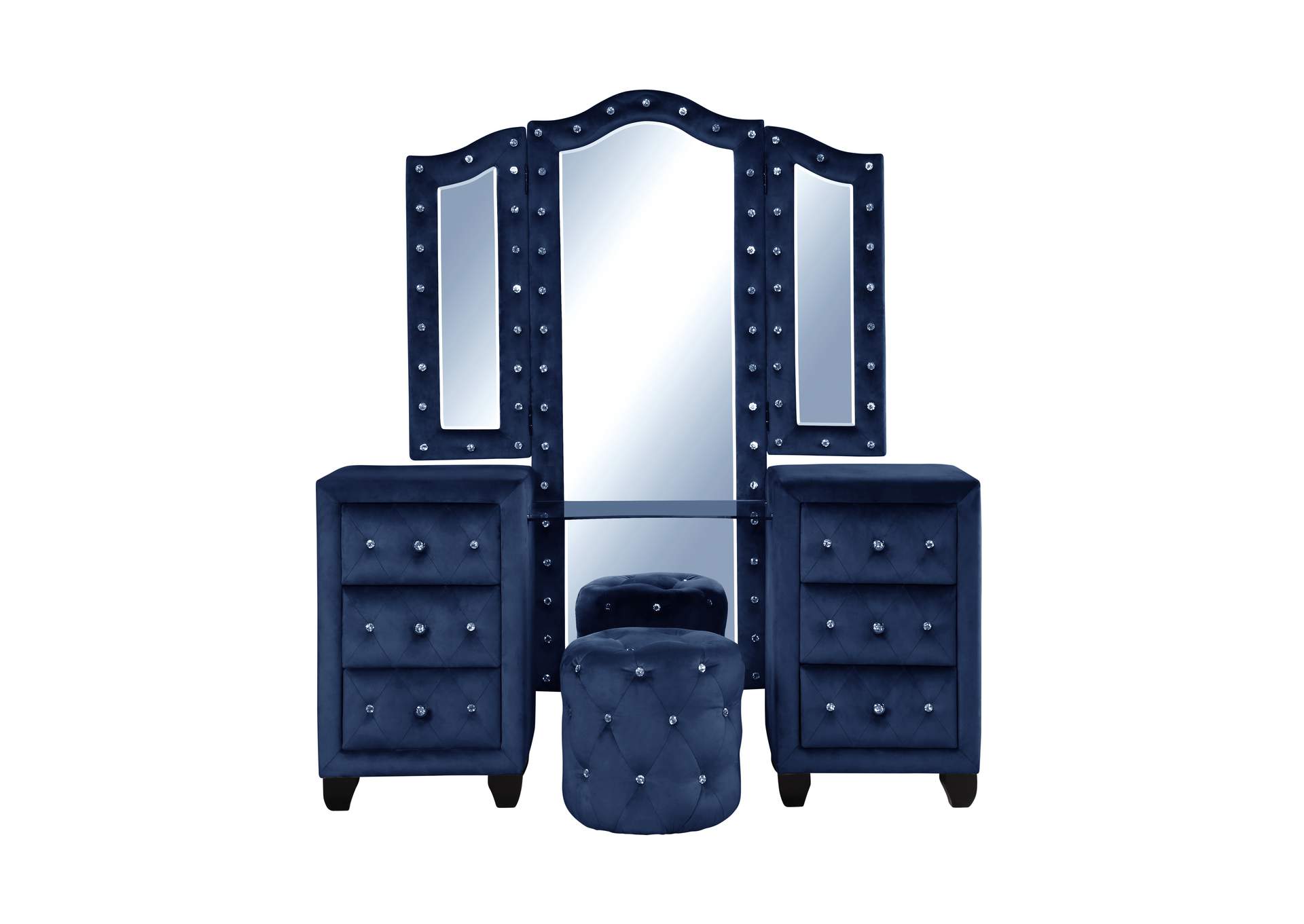 Sophia Blue Vanity Set image 1