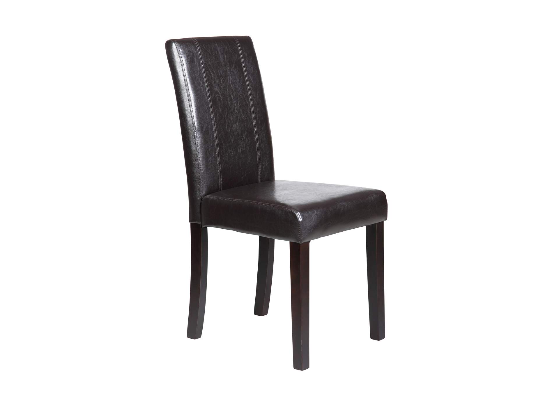 3210 Chocolate Parson Chair 2 In 1 Box image 1