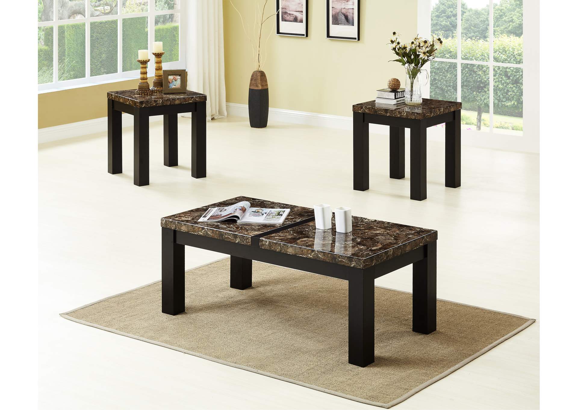3359 3 Piece Coffee Table Set image 1