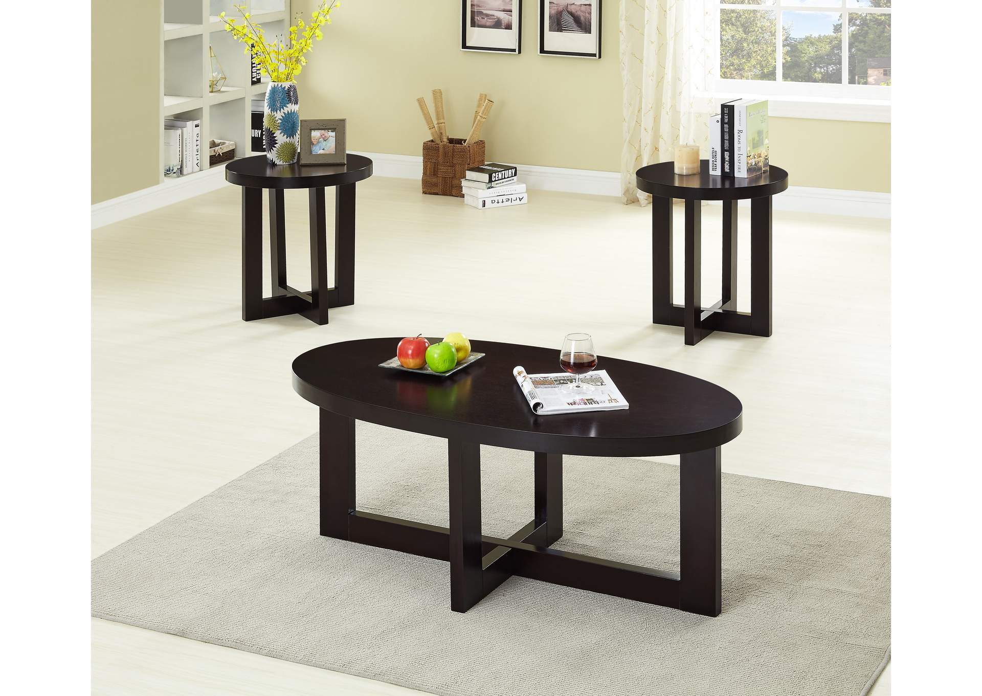 3361C 3 Piece Coffee And End Table Set image 1