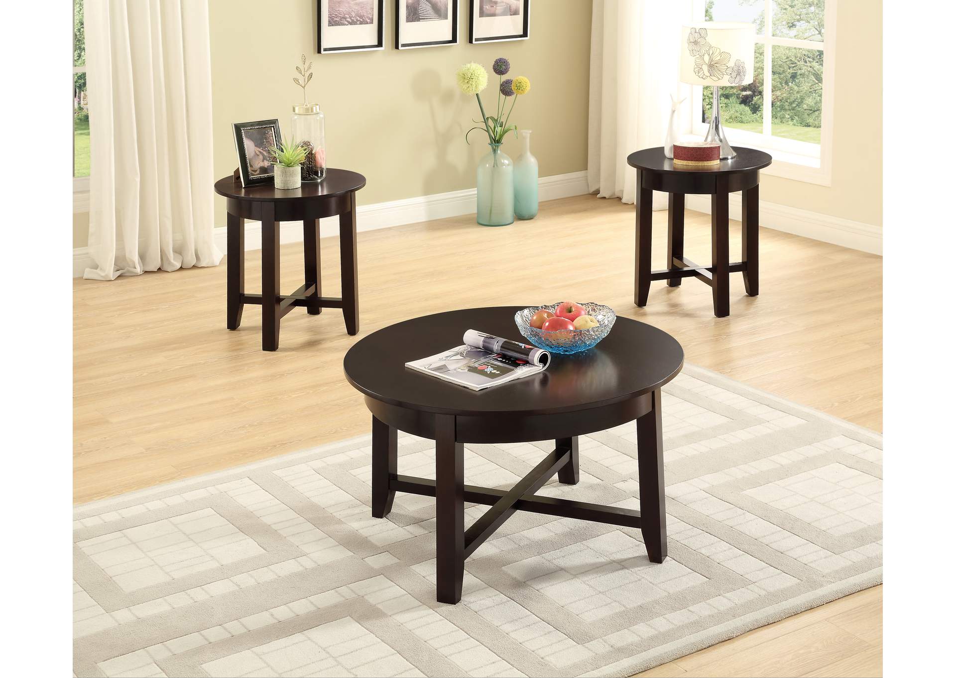 3373 3 Piece Coffee Table Set image 1
