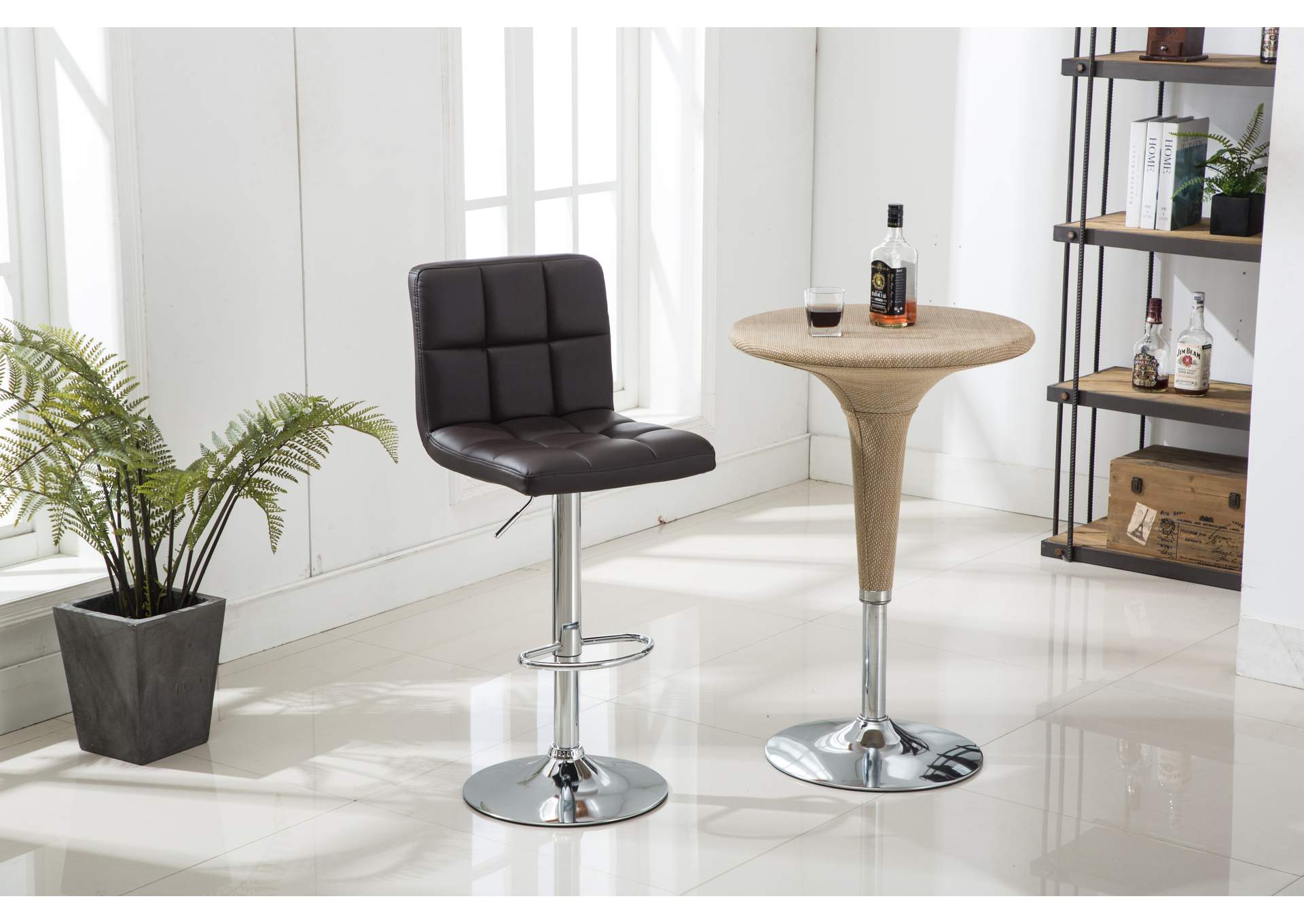 3409S Chocolate Bar Stool 2 In 1 Box image 1