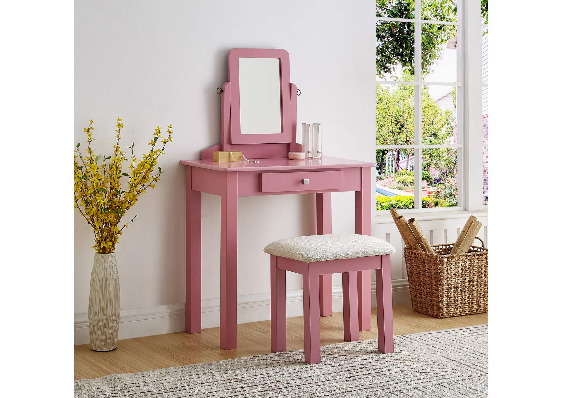 3418P Pink Vanity image 1