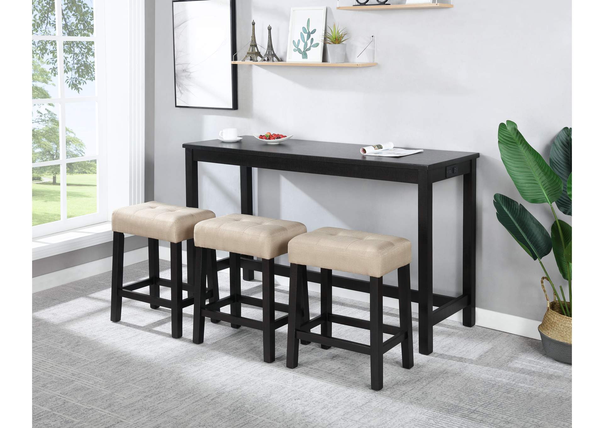 3471N - 4 In 1 4 Piece Pub Set 4-In-1 image 1