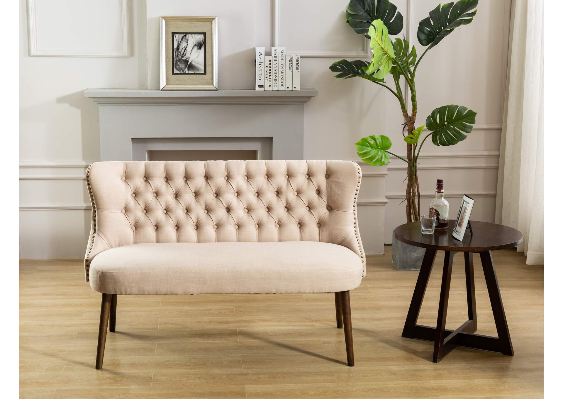 3751W Beige Bench image 1