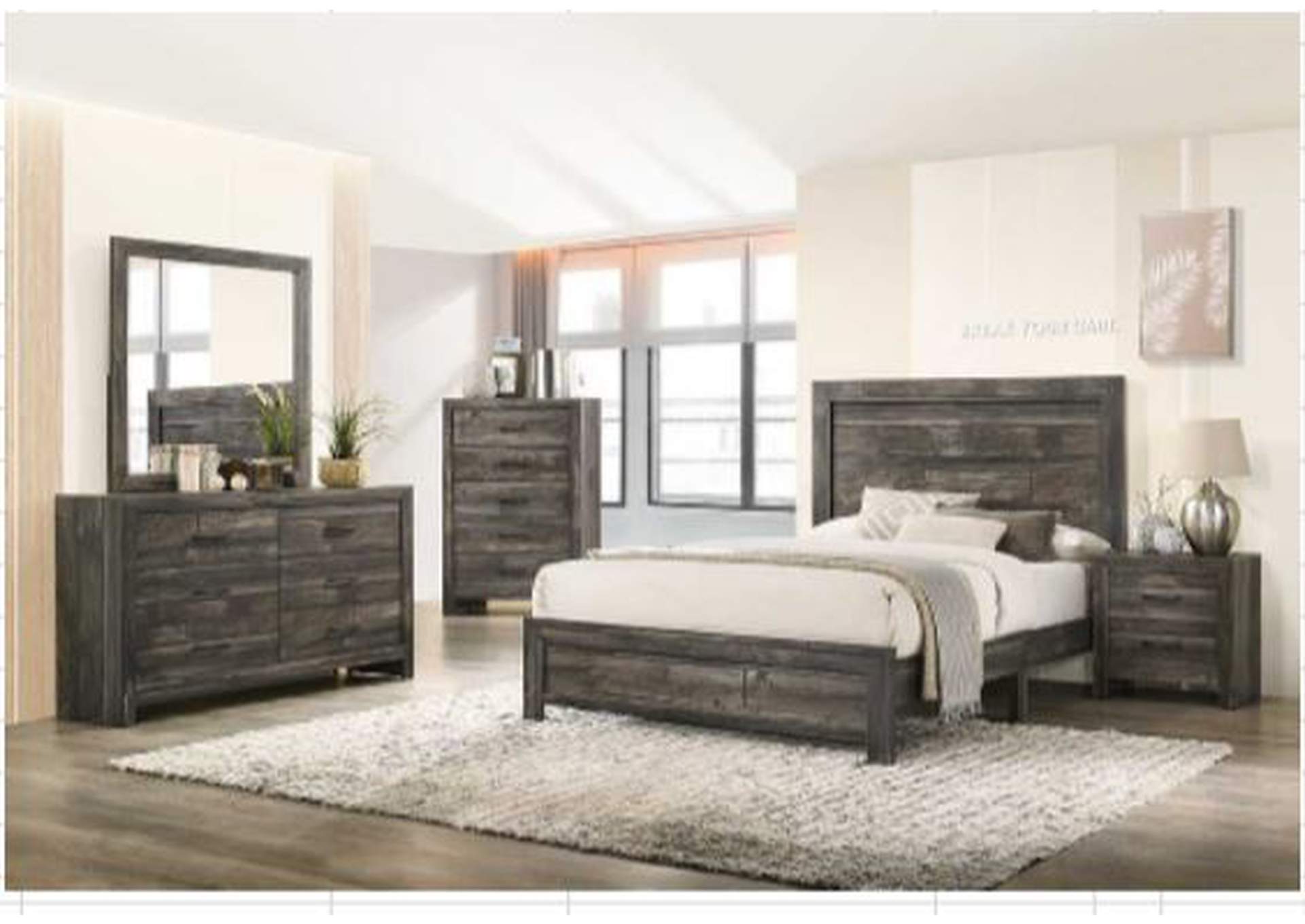 B121 Cappuccino 5 Drawer Chest image 1