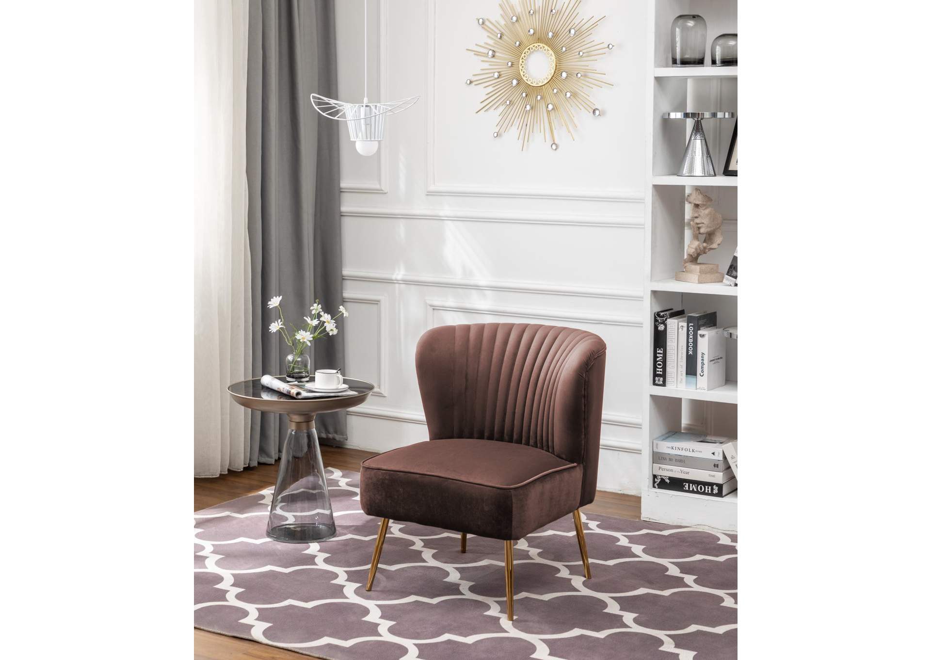 C001C Brown Chair image 1