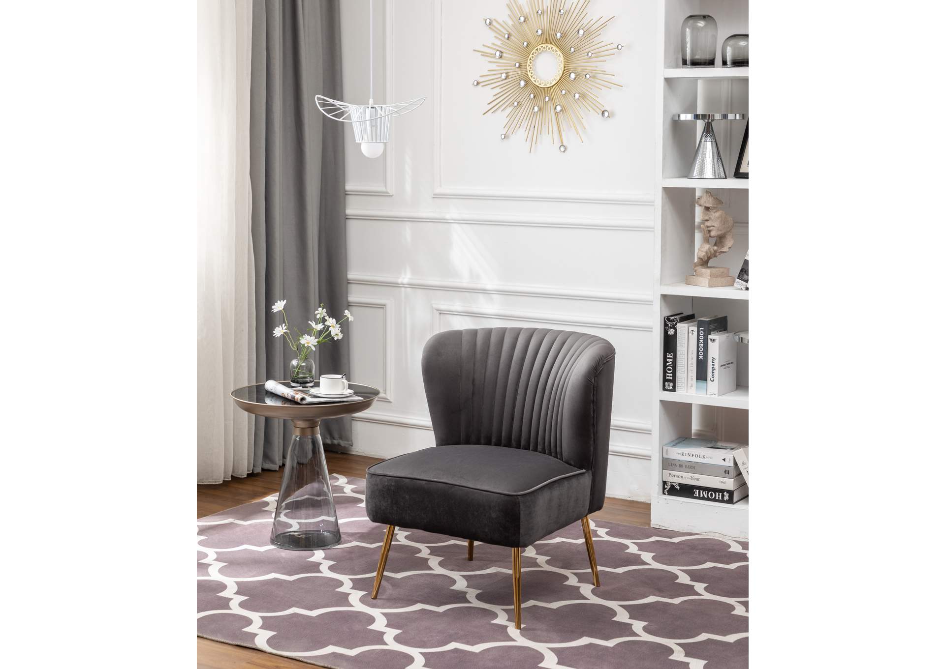 C001G Grey Chair image 1
