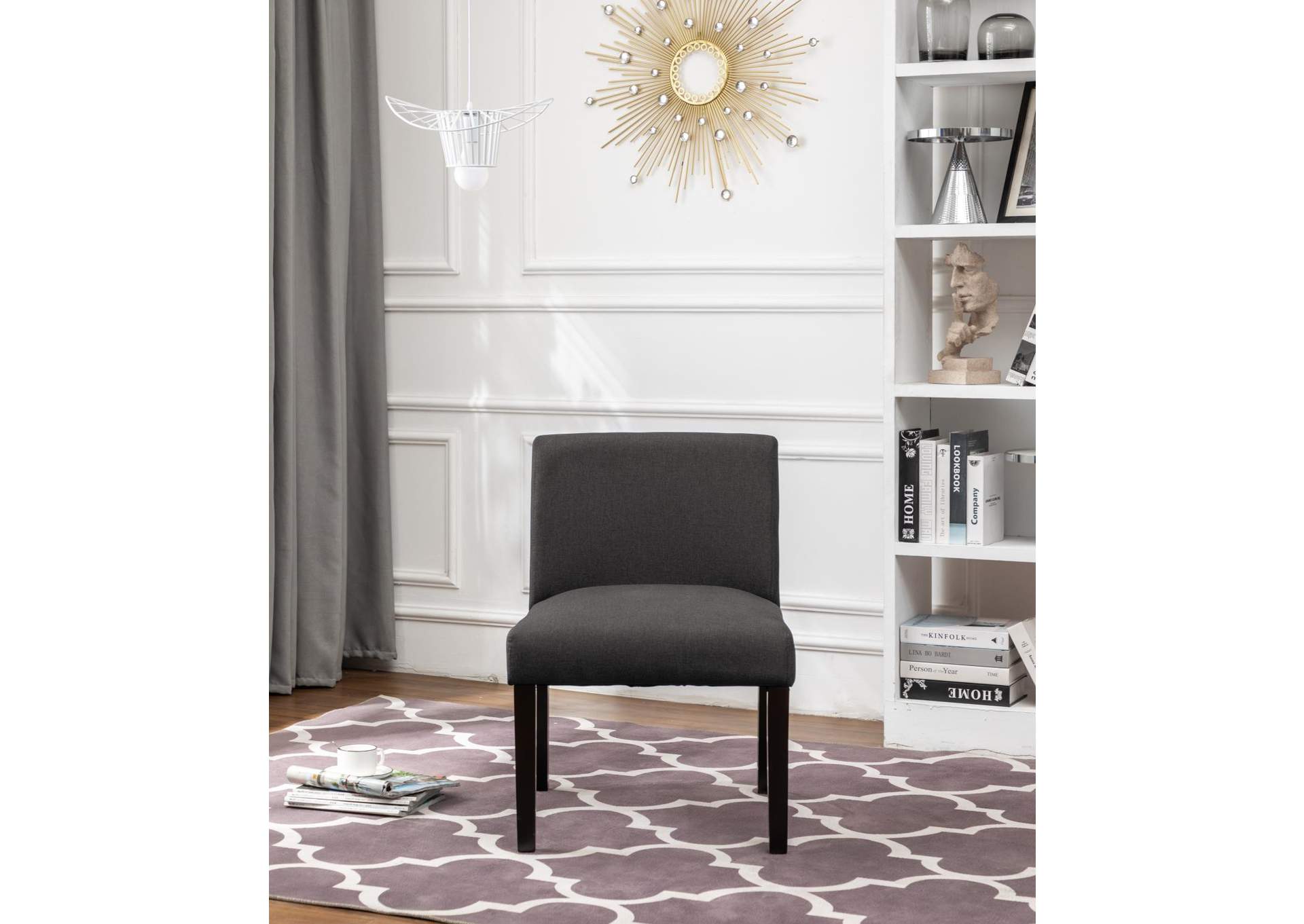 C002G Grey Chair 2-In-1Box image 1