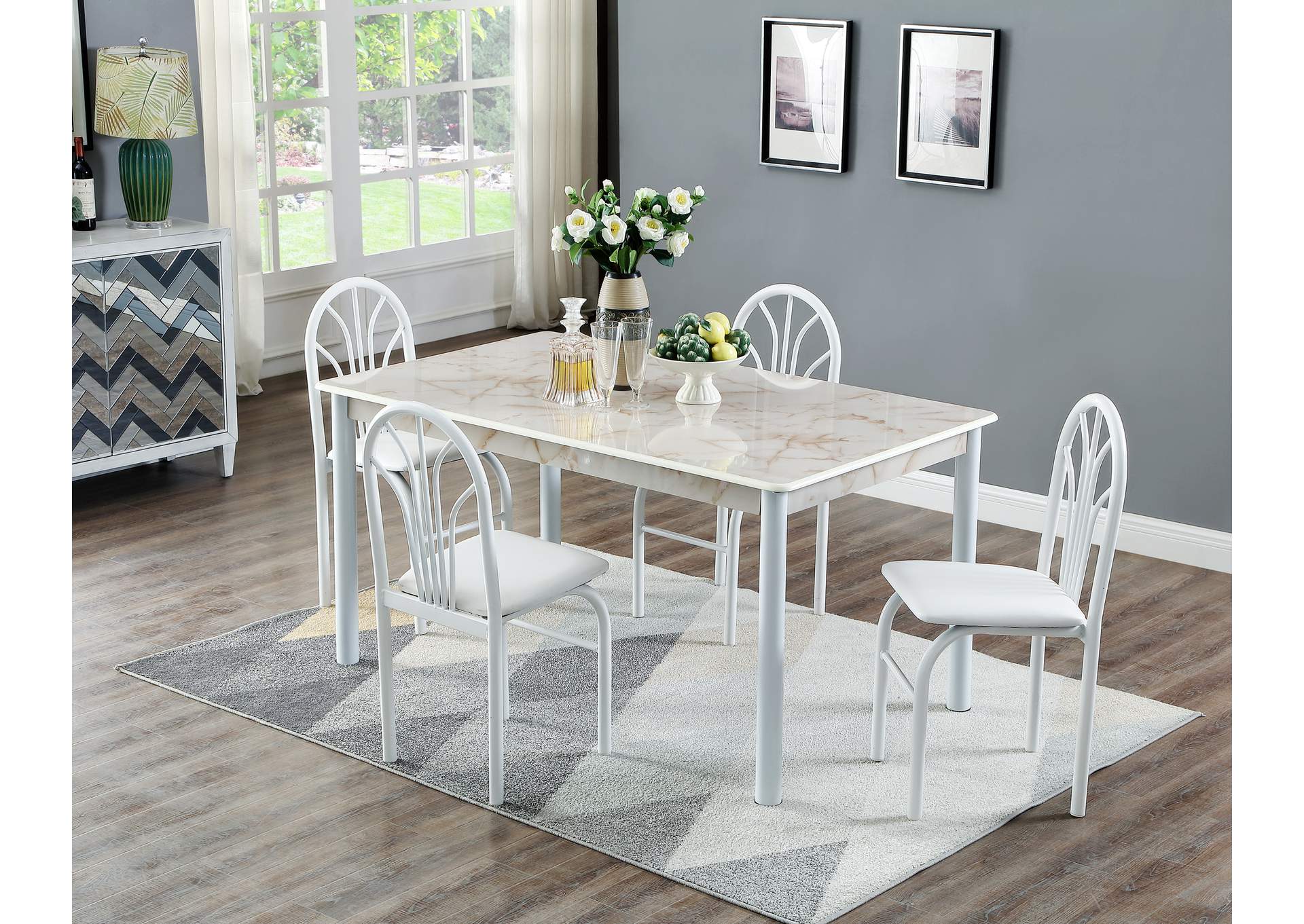 D3605A Almond Welded Chair 4 In 1 Box image 1