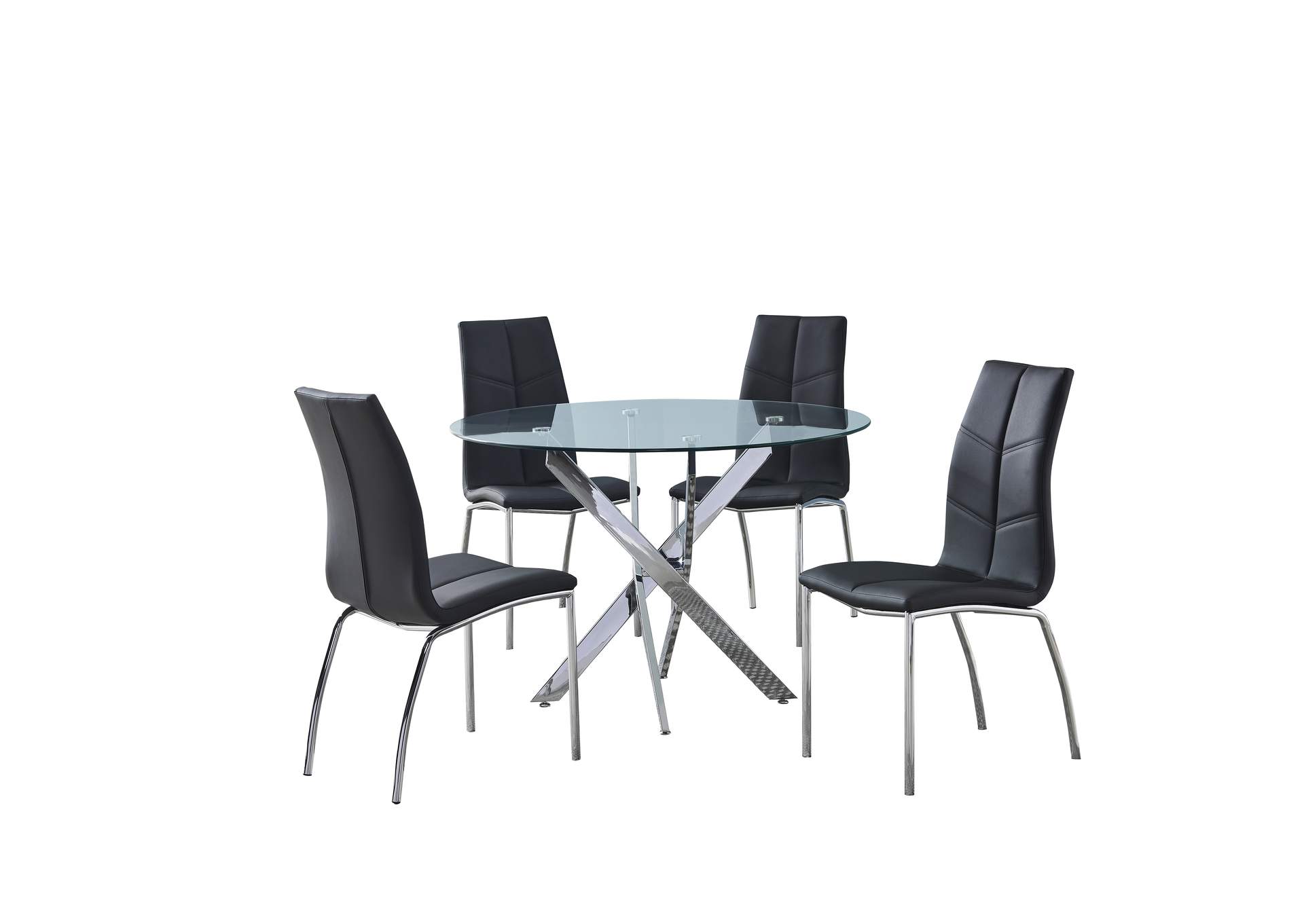 D3737 White Dining Chair 4-In-1 Box