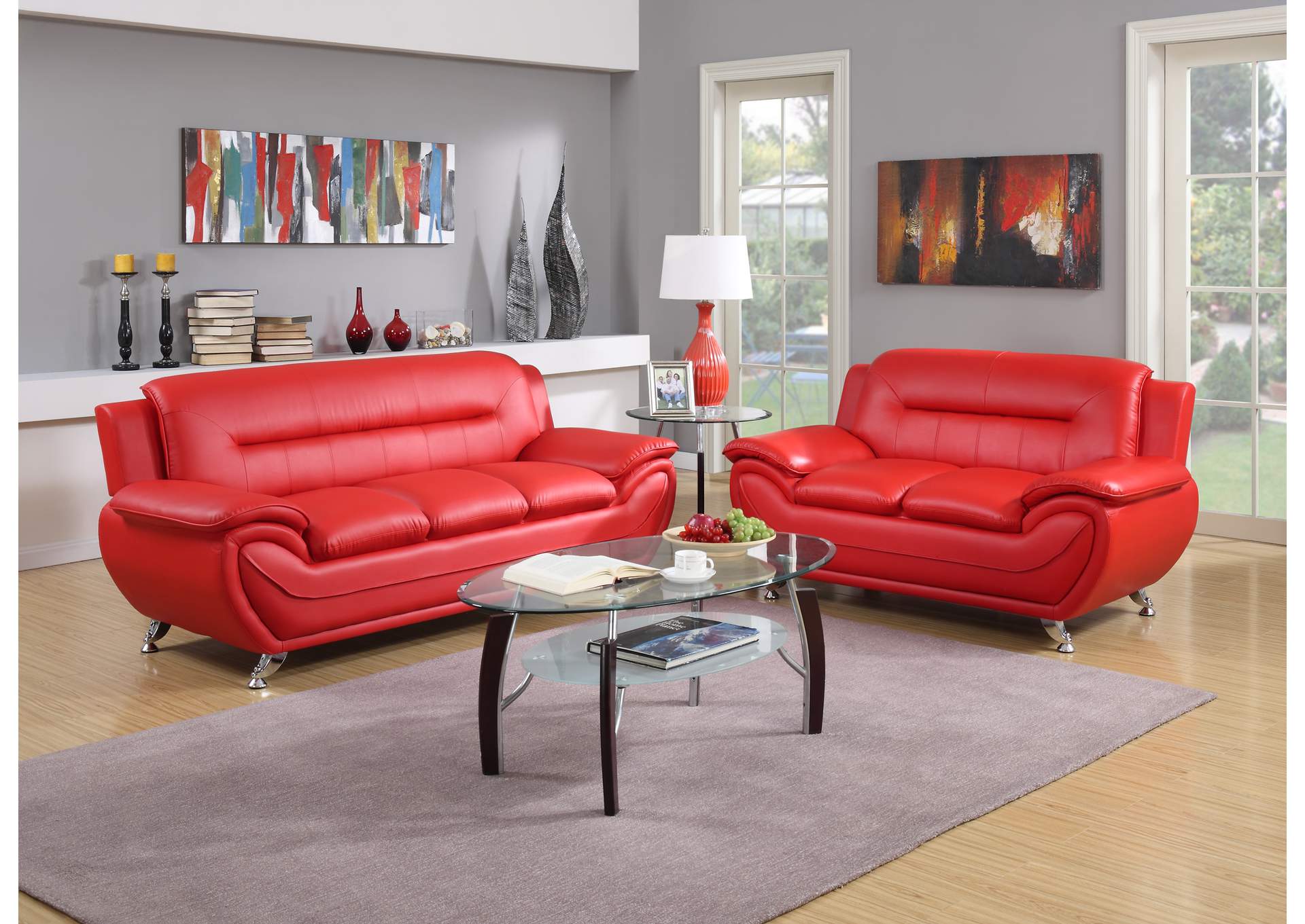 U2703 Red Chair image 1