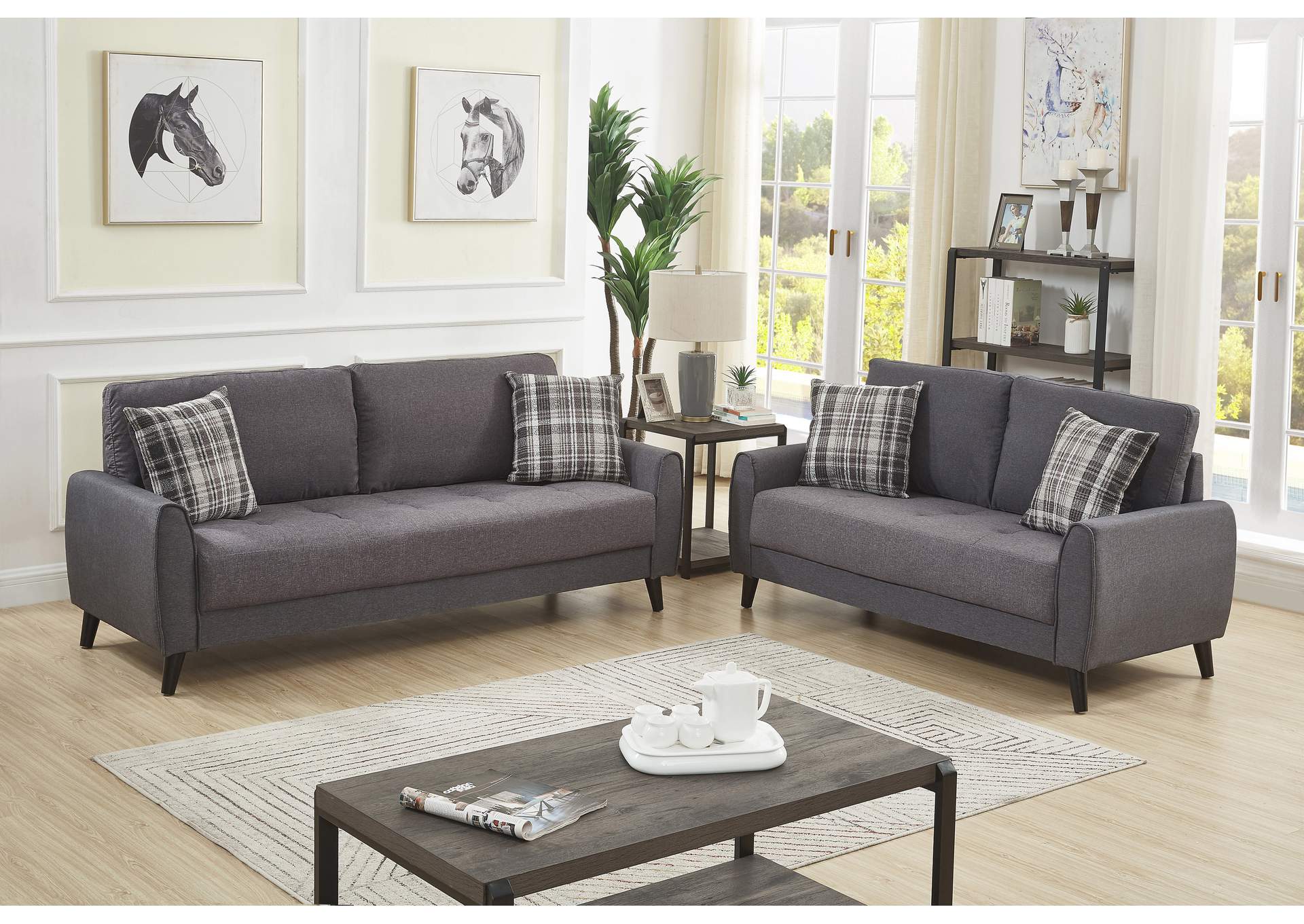 U2602 Sofa And Loveseat image 1