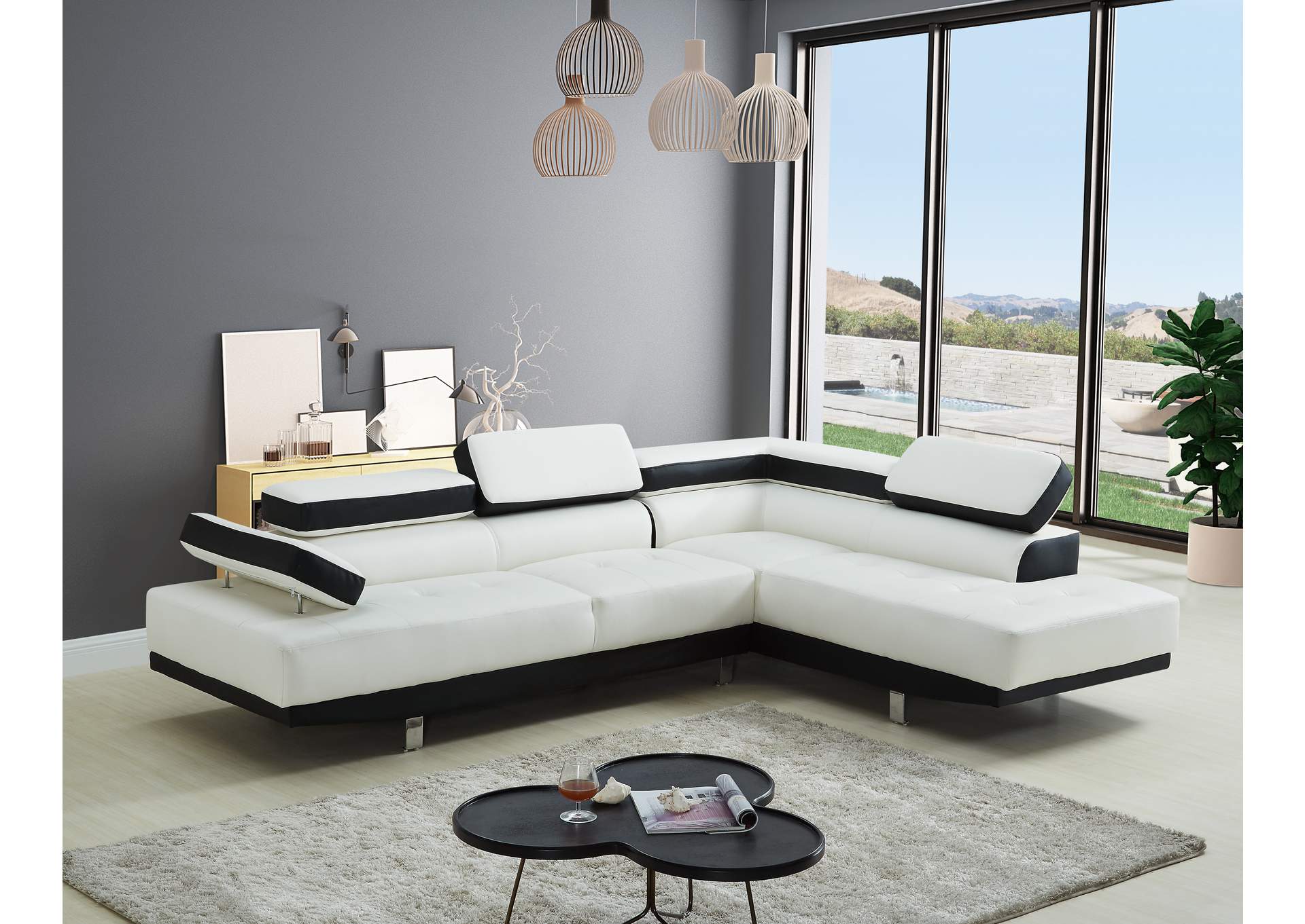 U7106 Sectional Sofa image 1