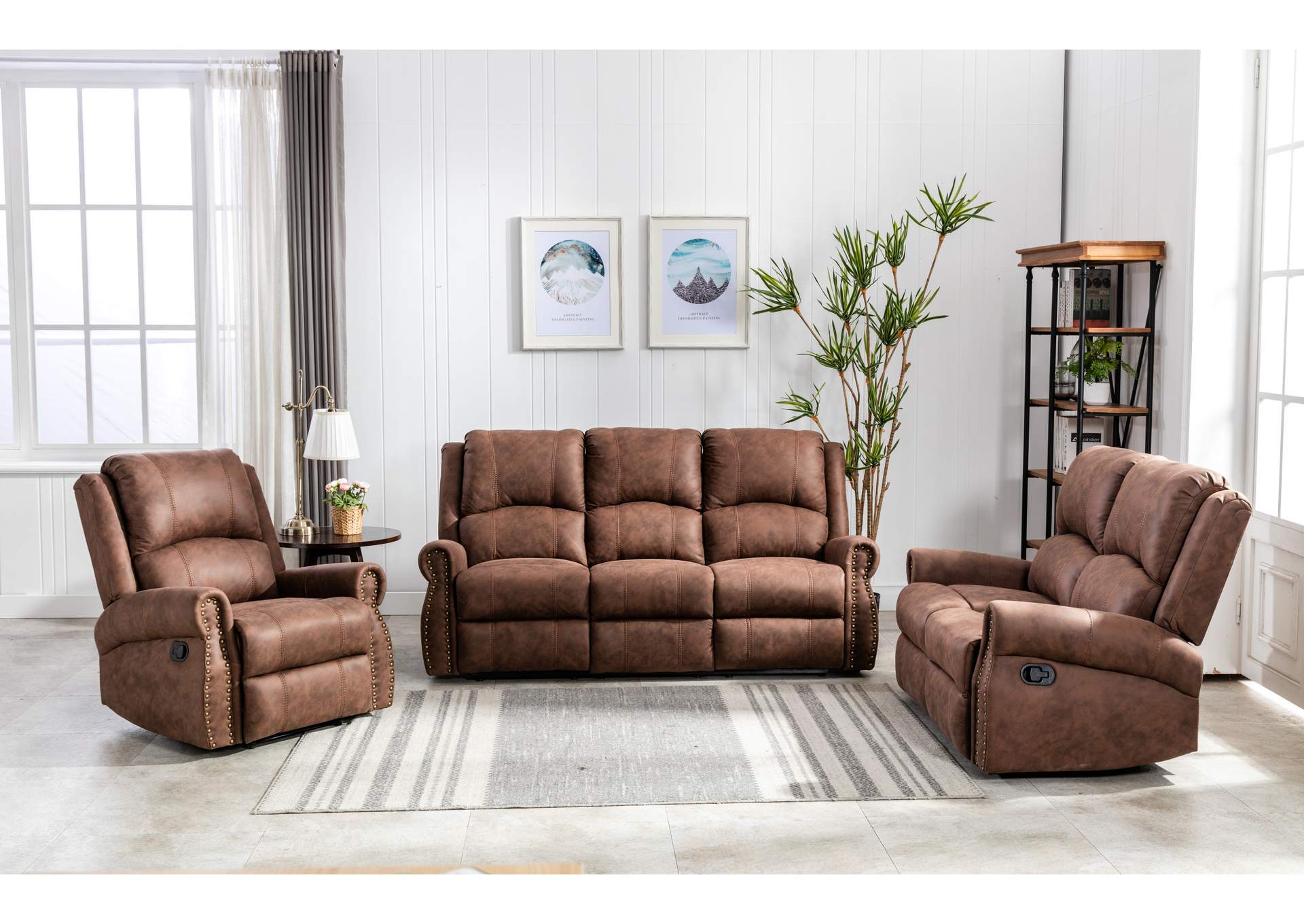 U9005 Reclining Loveseat image 1