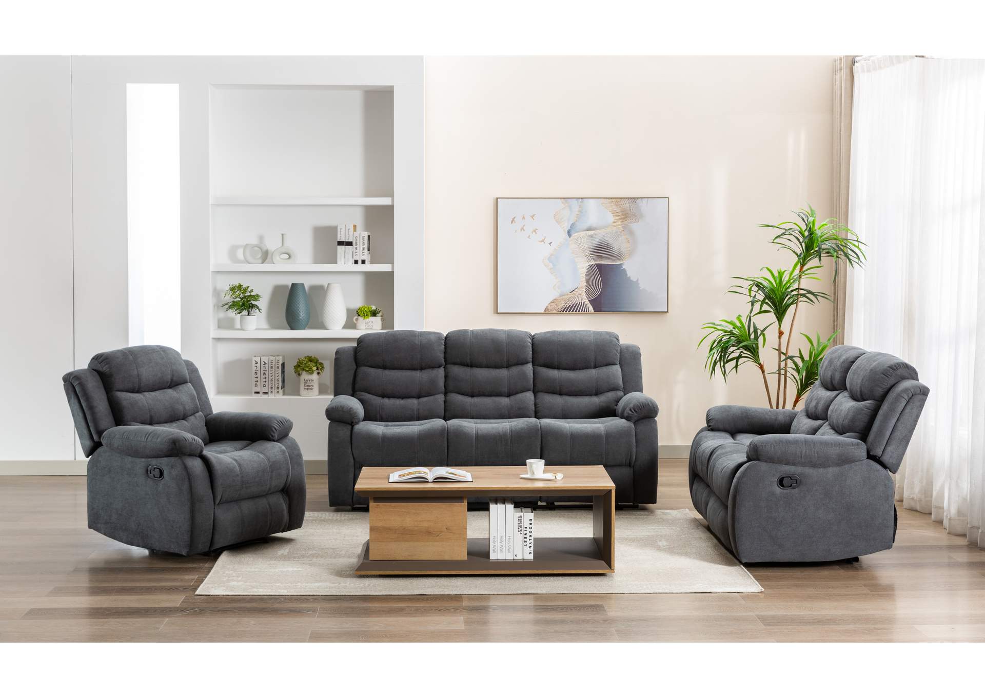 U9006 Reclining Loveseat image 1
