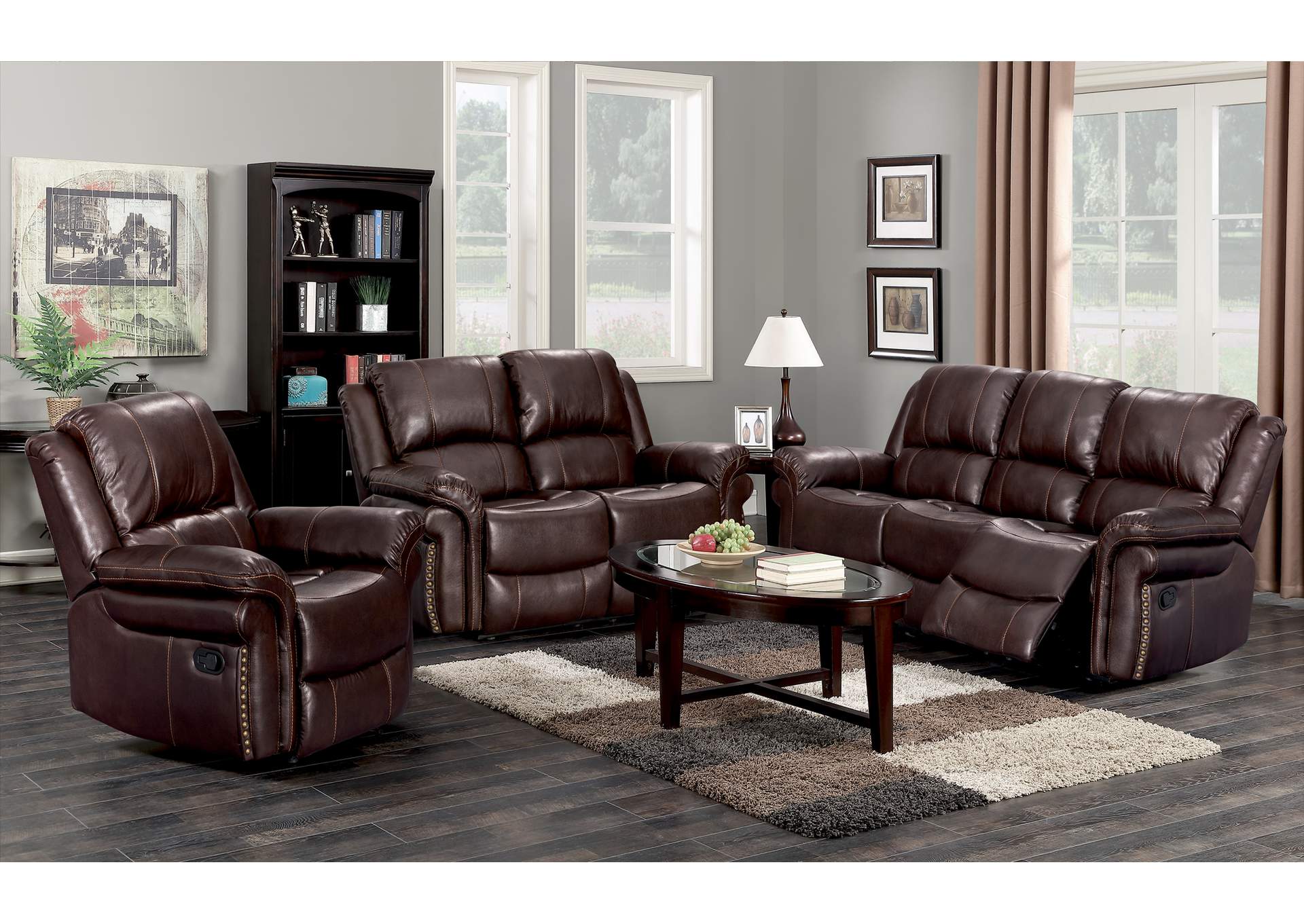 U9521 Sofa And Loveseat And Recliner image 1