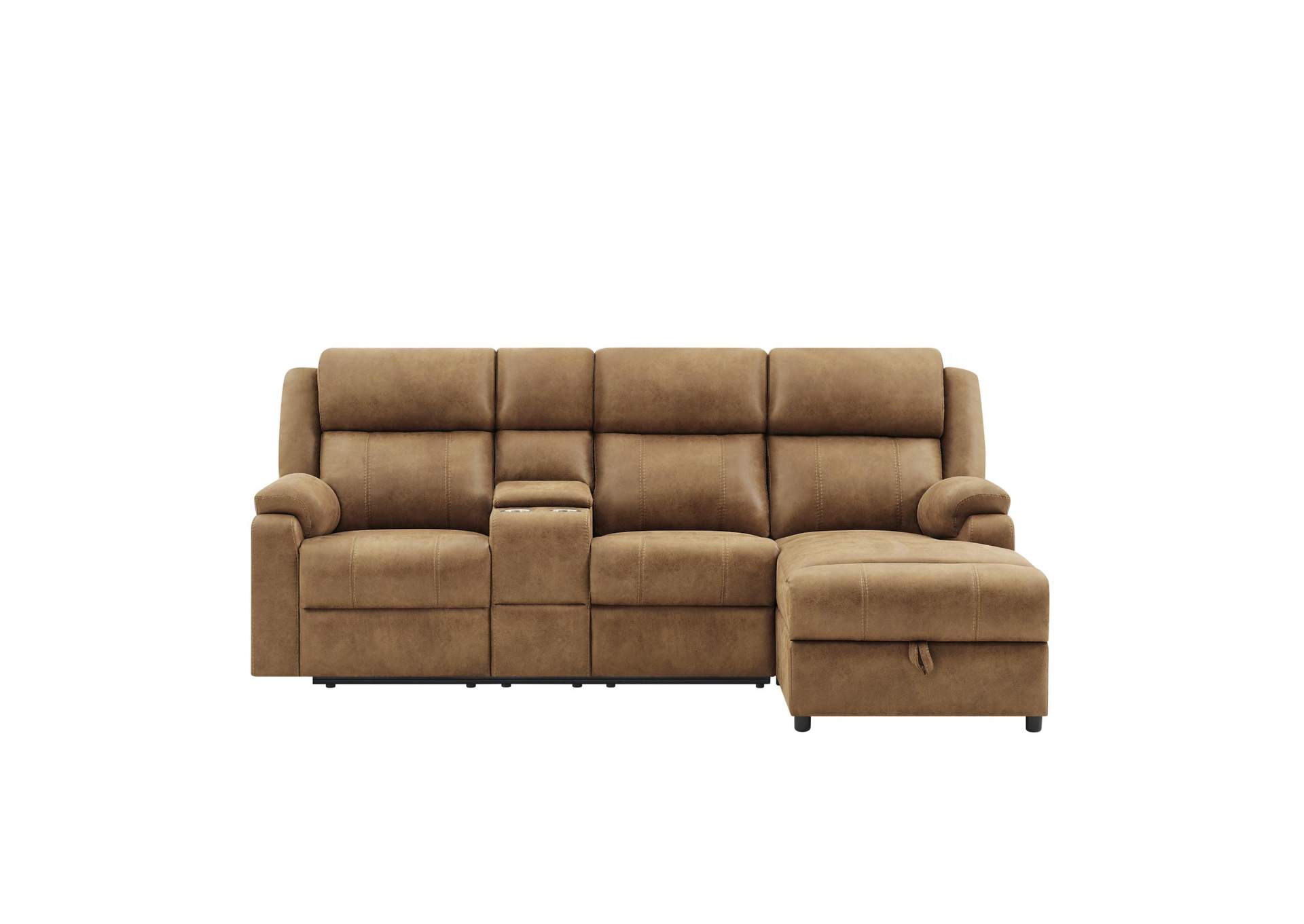 U6980 BROWN SECTIONAL image 1