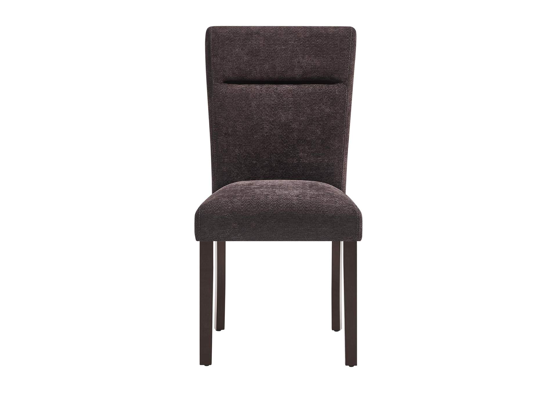 D8212 BROWN DINING CHAIR image 1