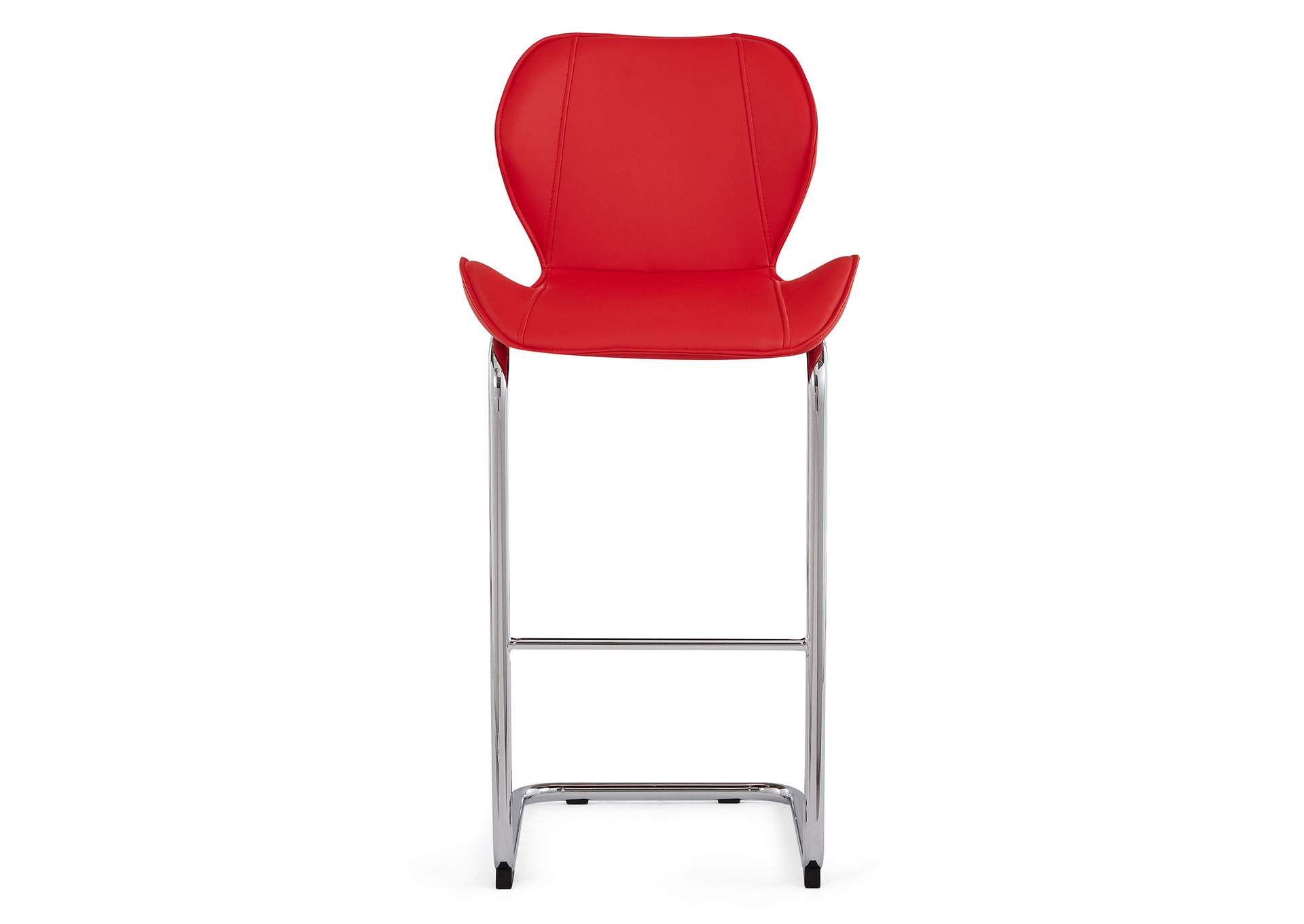 D1446 RED BAR STOOL image 1
