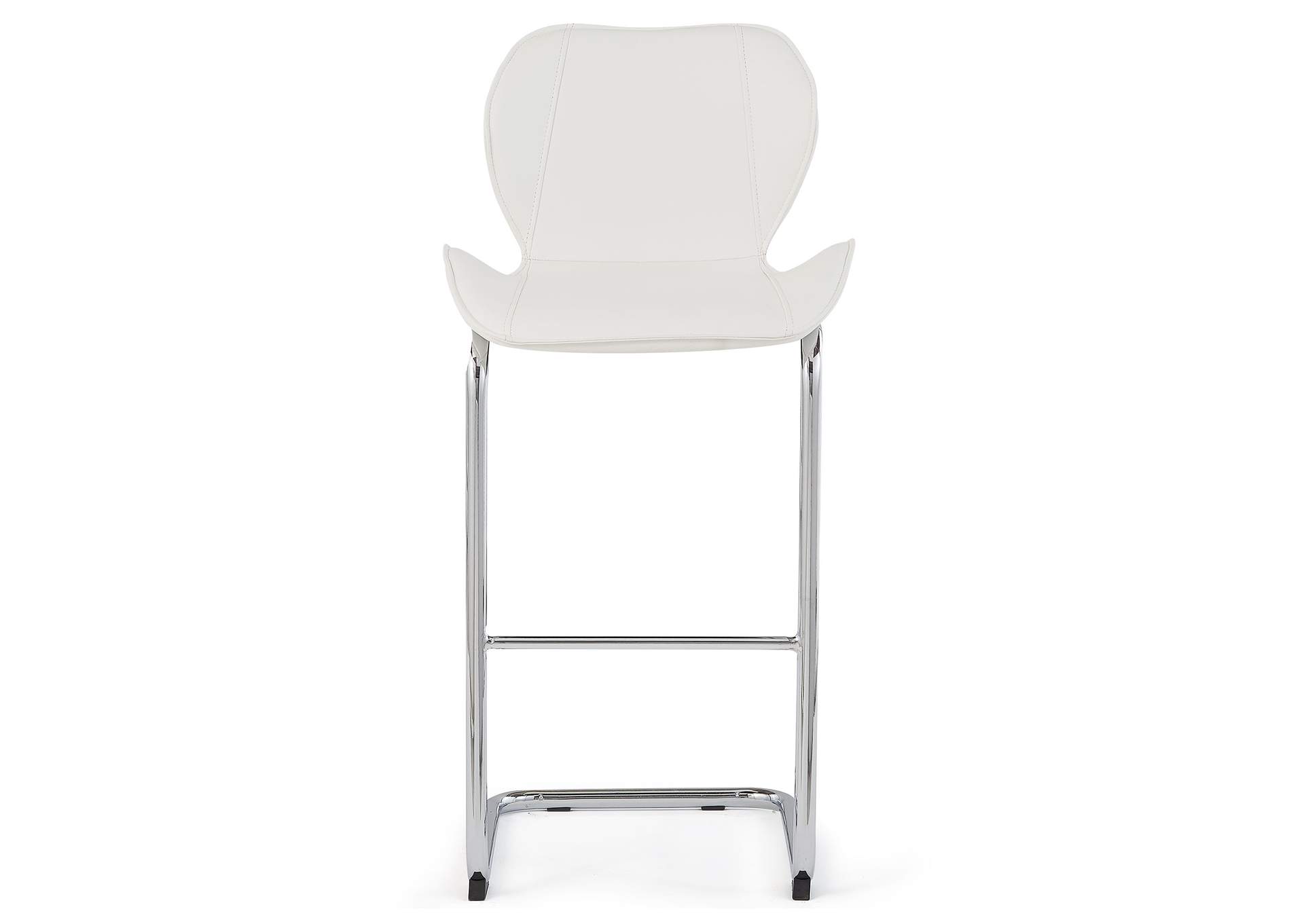 D1446 WHITE BAR STOOL image 1