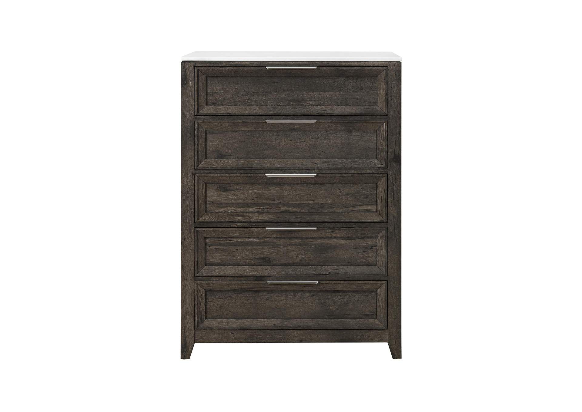 MARIAH DARK BROWN CHEST image 1