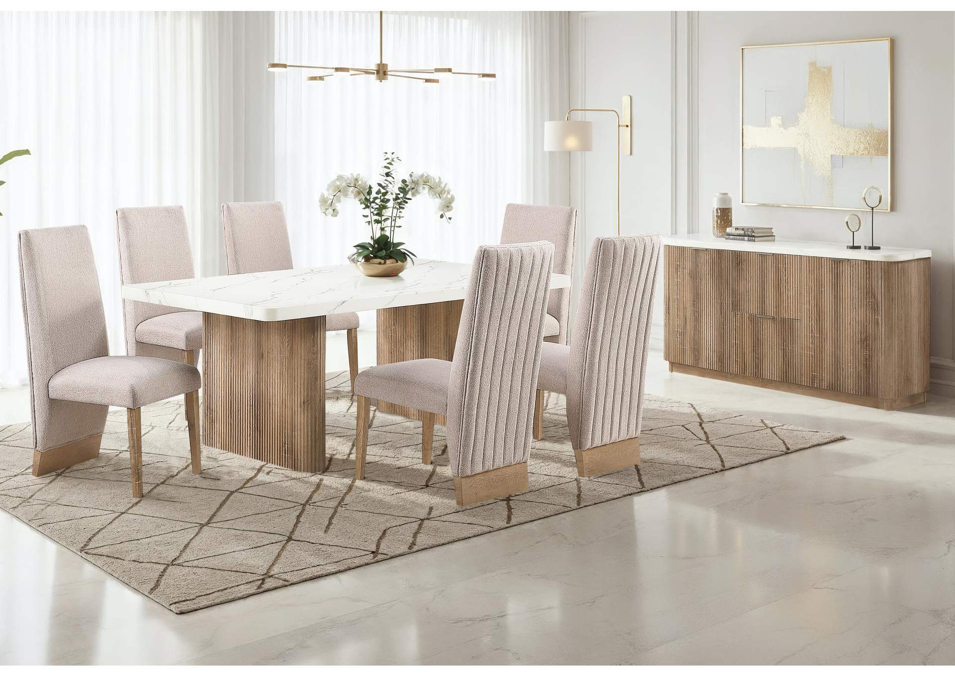 D2504DT AND 4 D12DC BEIGE - NATURAL image 1