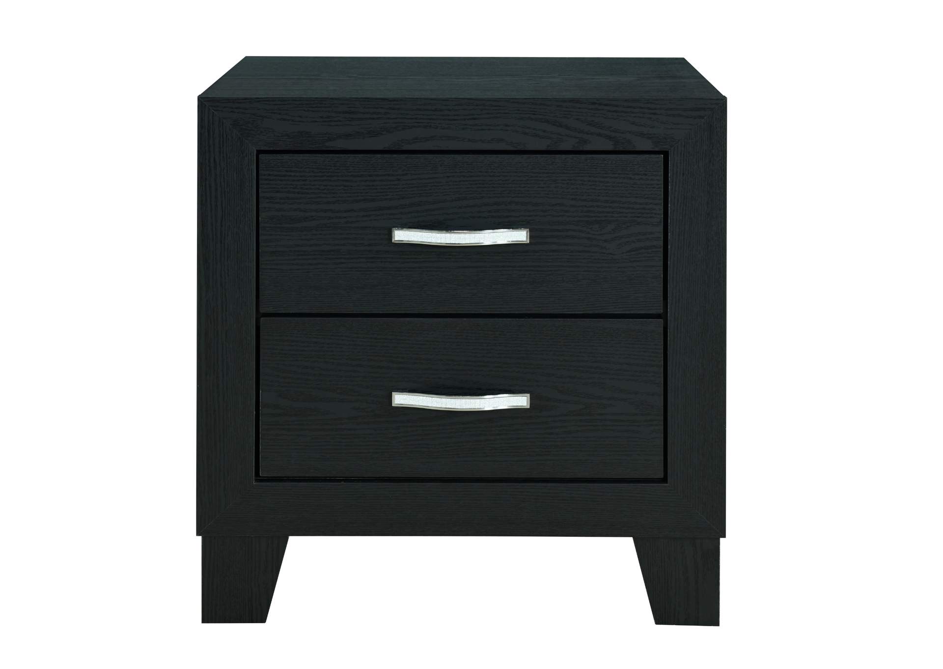 REID BLACK NIGHTSTAND image 1