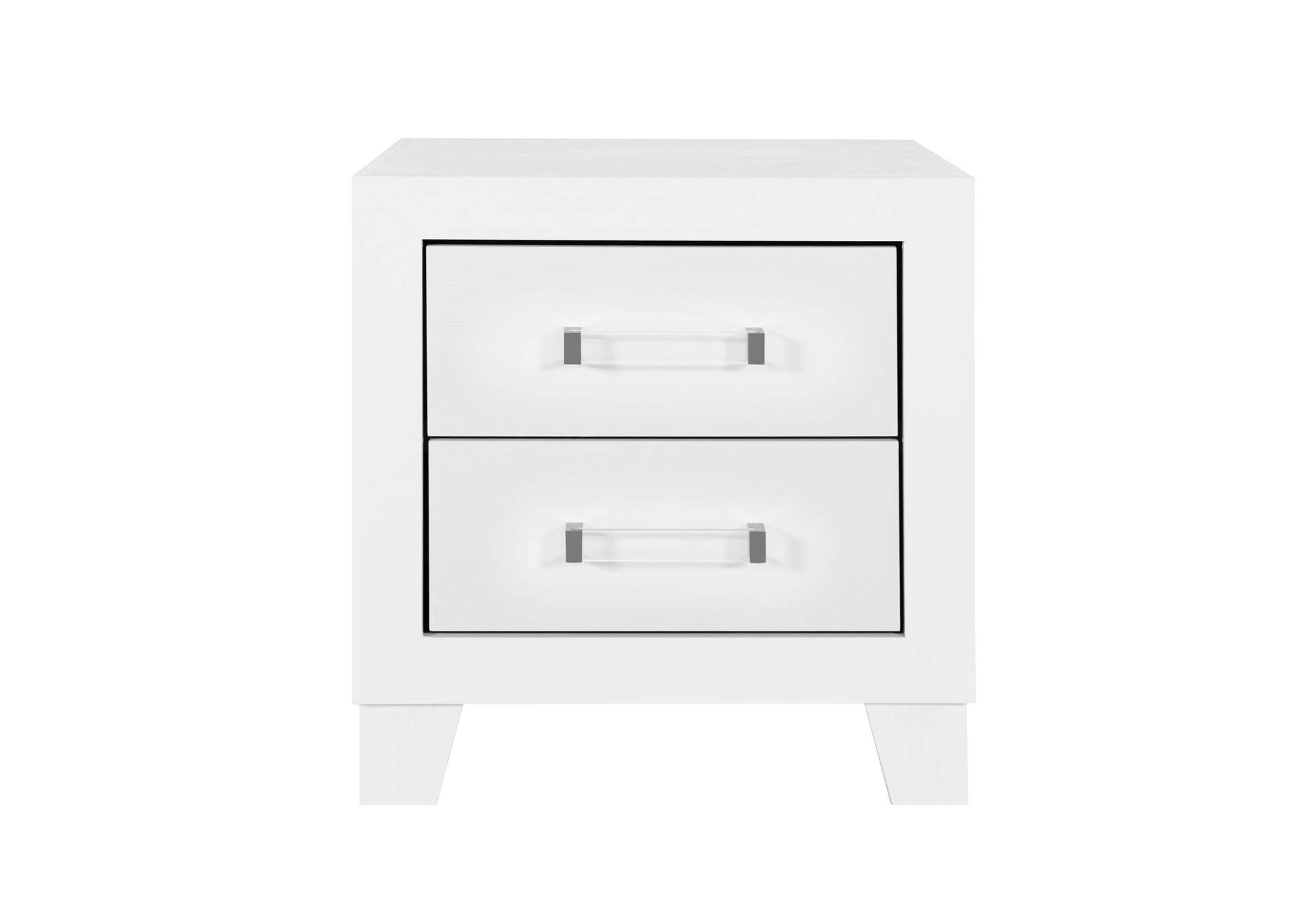 Luccia White Nightstand image 1