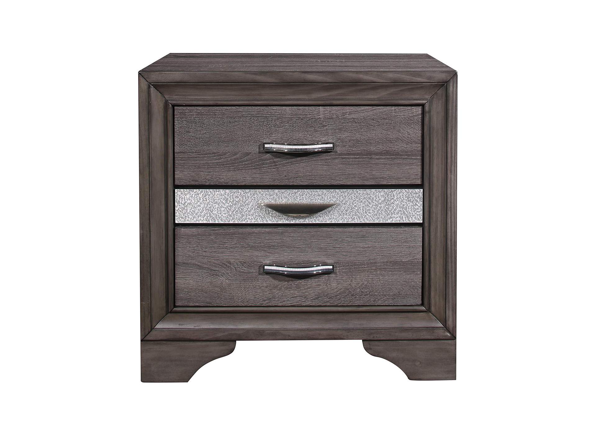 Seville Grey Nightstand image 1