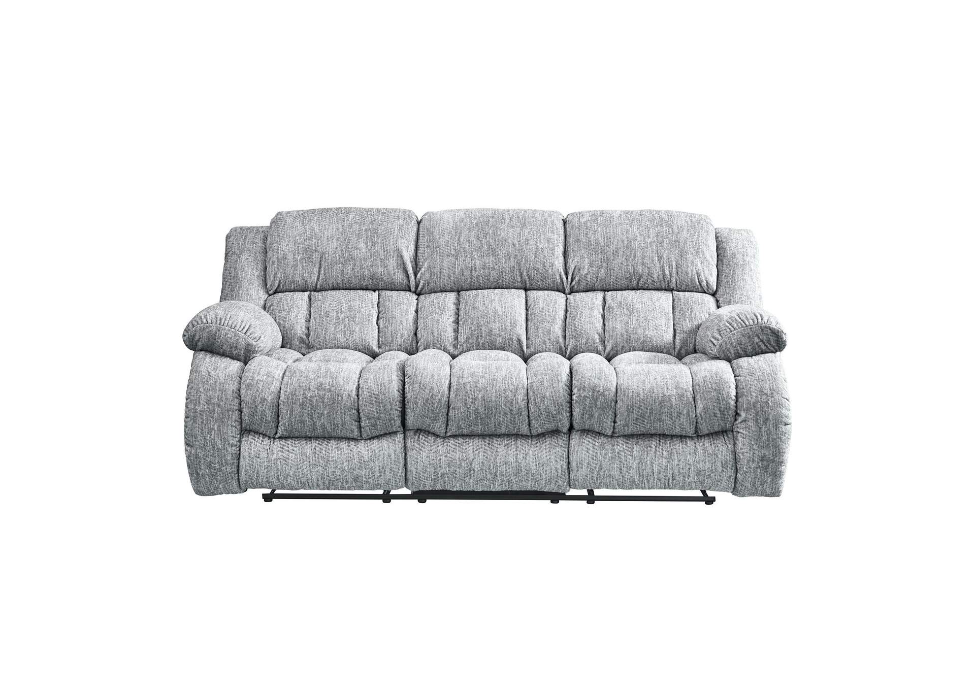 U250 Grey Reclining Sofa image 1
