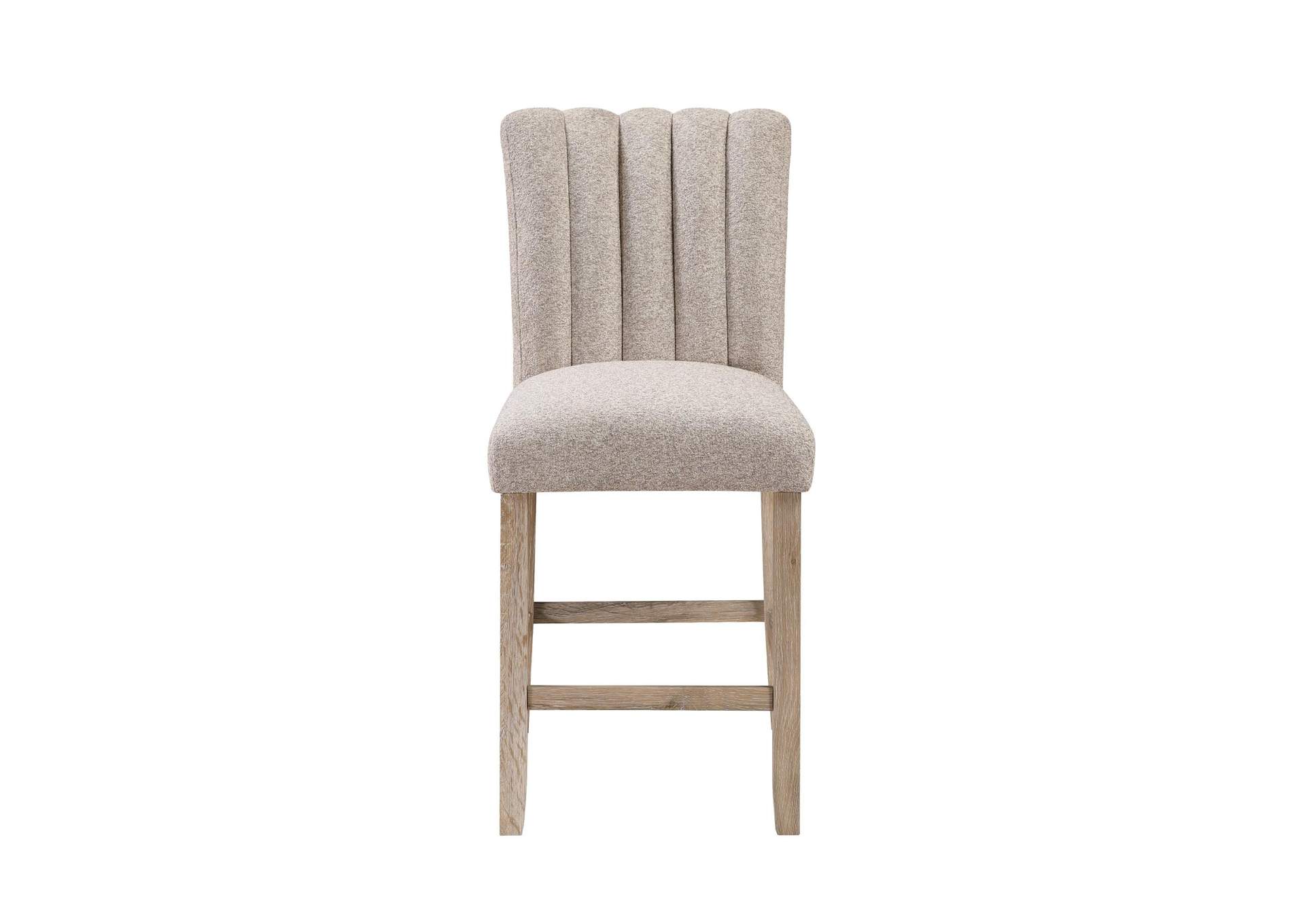 D8685 Beige Bar Stool image 1