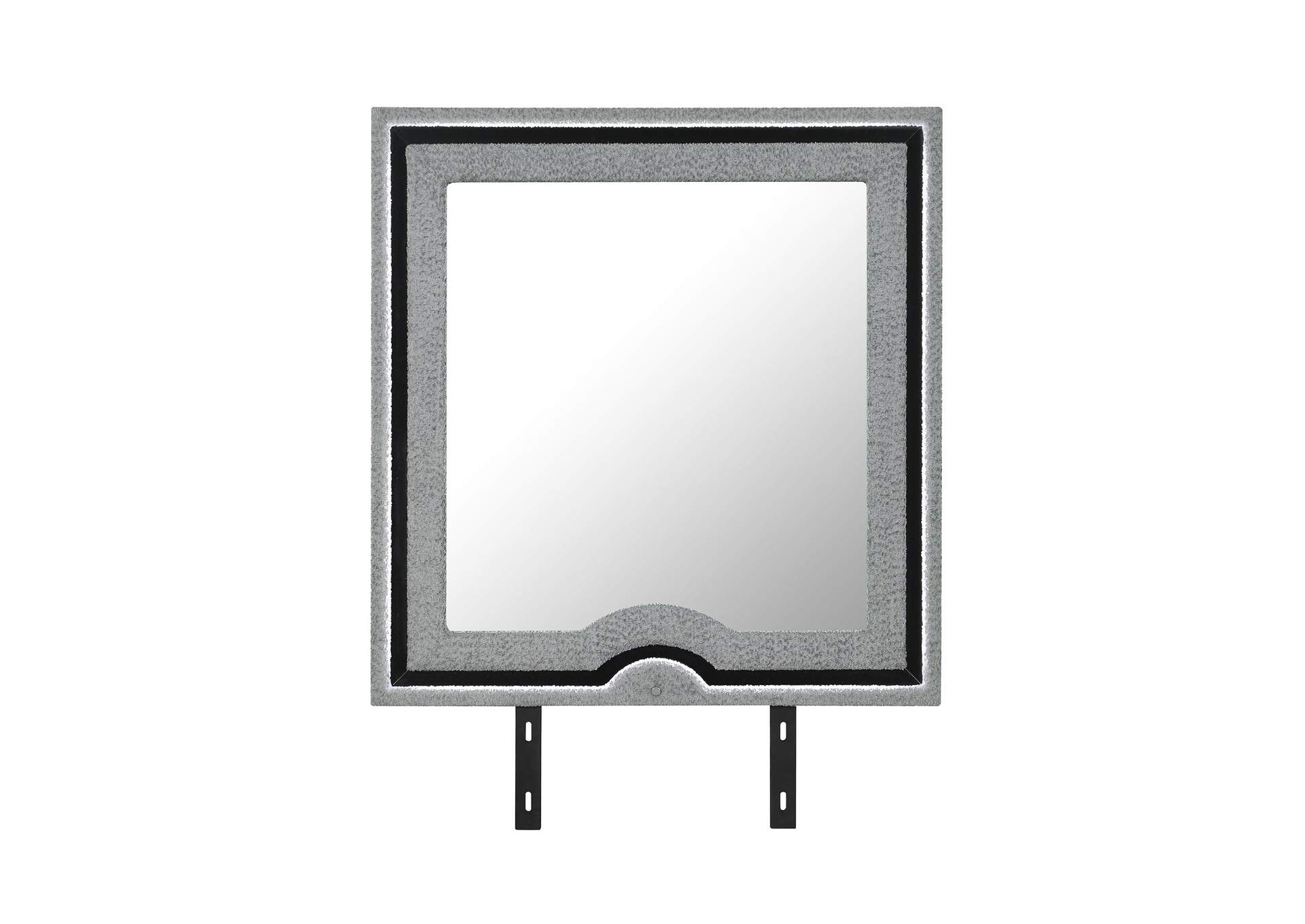 Isabella Grey Mirror With Led image 1