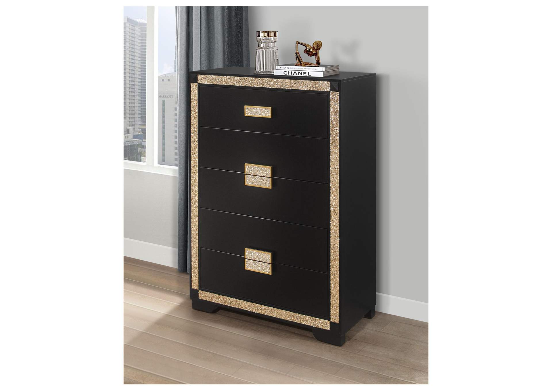BLAKE BLACK - GOLD CHEST image 1