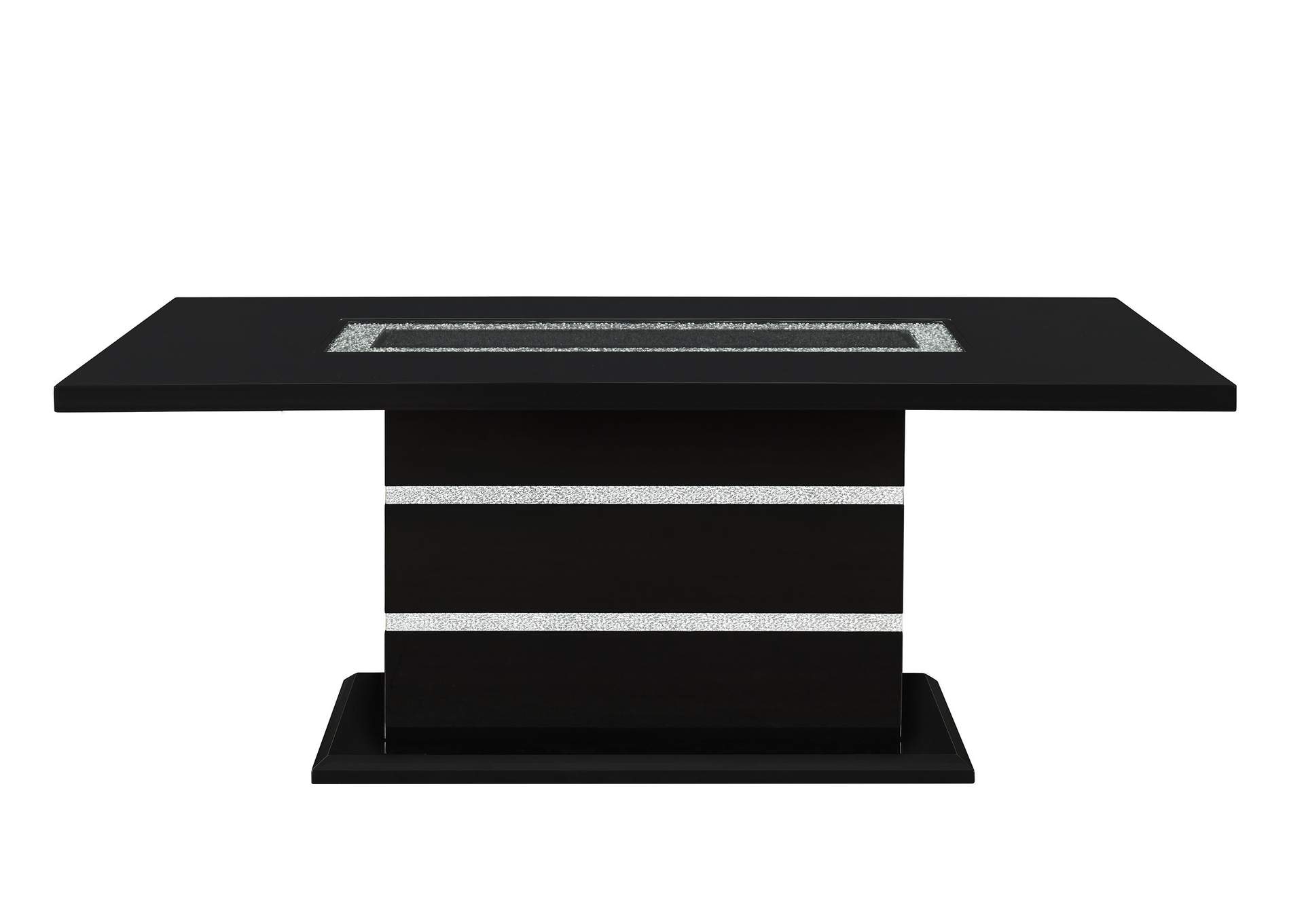 MONACO BLACK DINING TABLE image 1