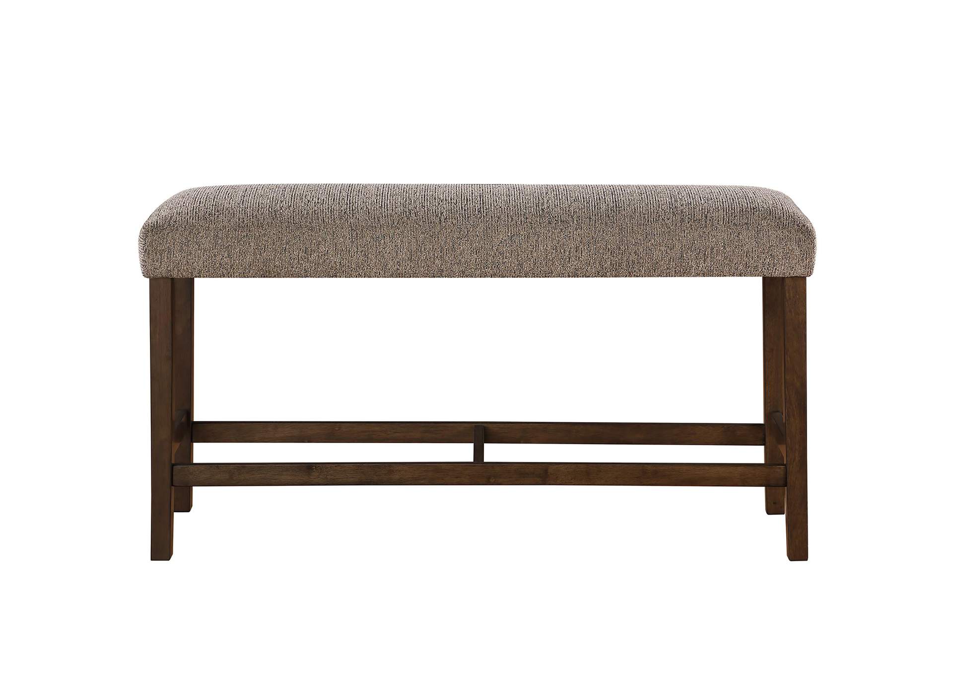 D4355 Brown Bar Table Bench image 1