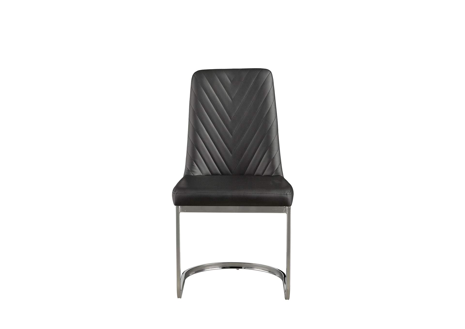 D1067 BLACK DINING CHAIR image 1