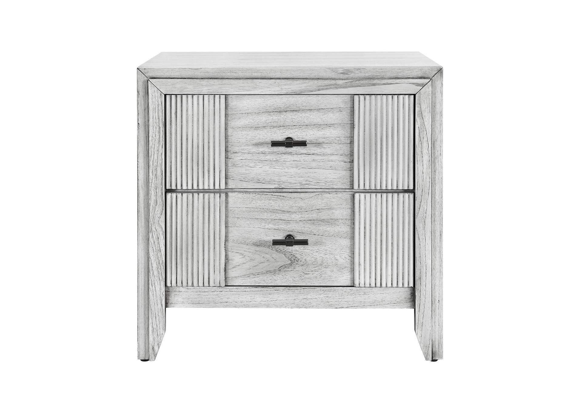 Elsie Grey Nightstand image 1