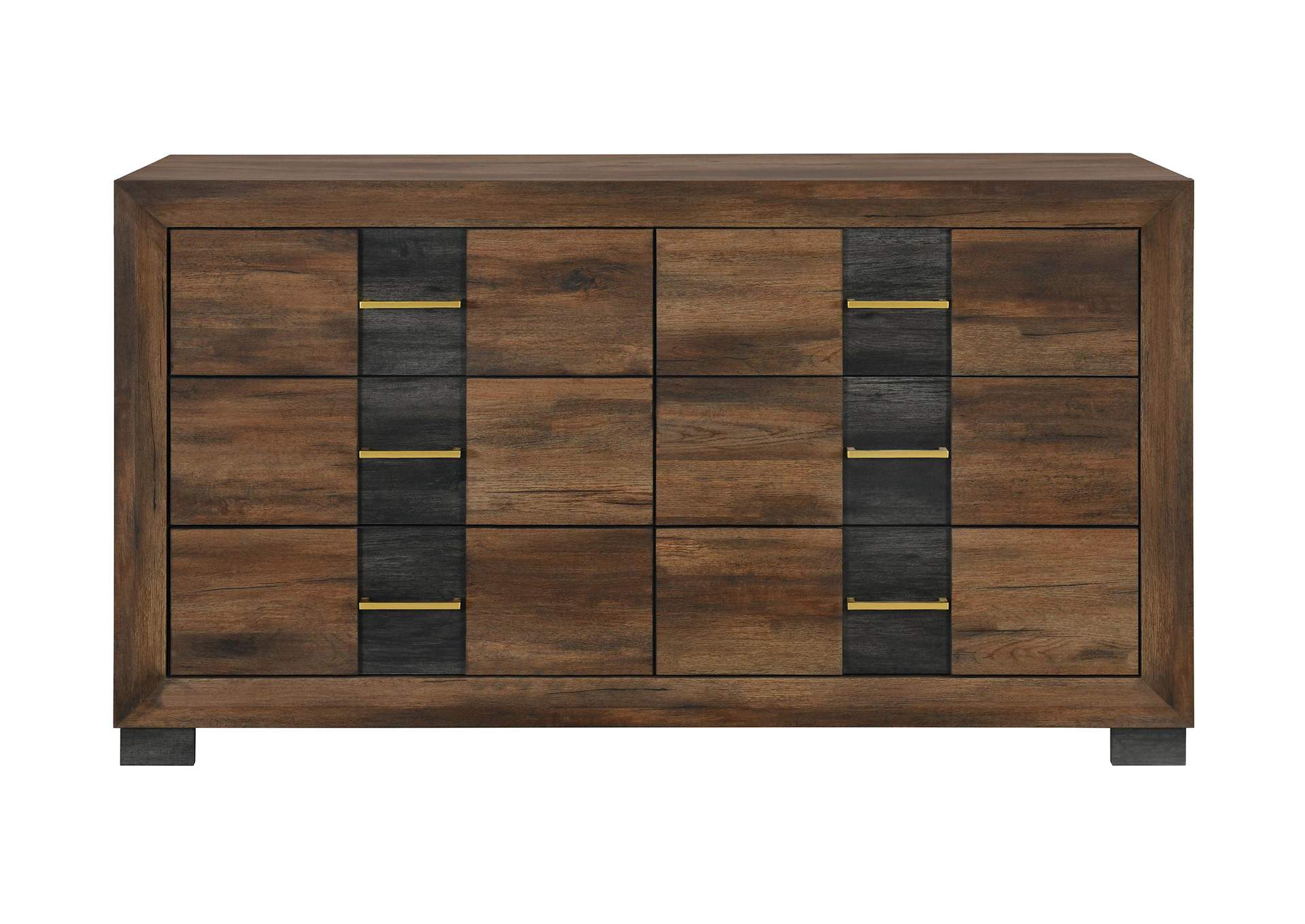 Optimus Brown - Black Dresser image 1