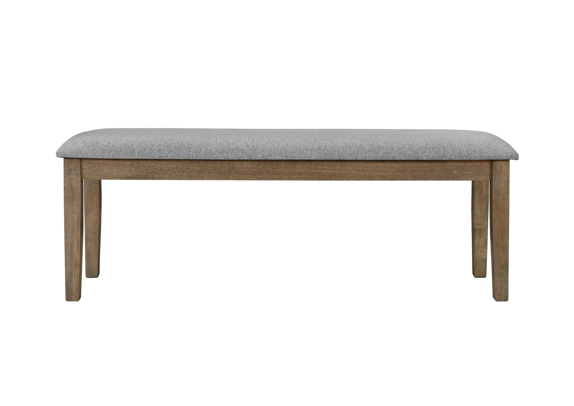 D2974 Grey Dining Bench image 1