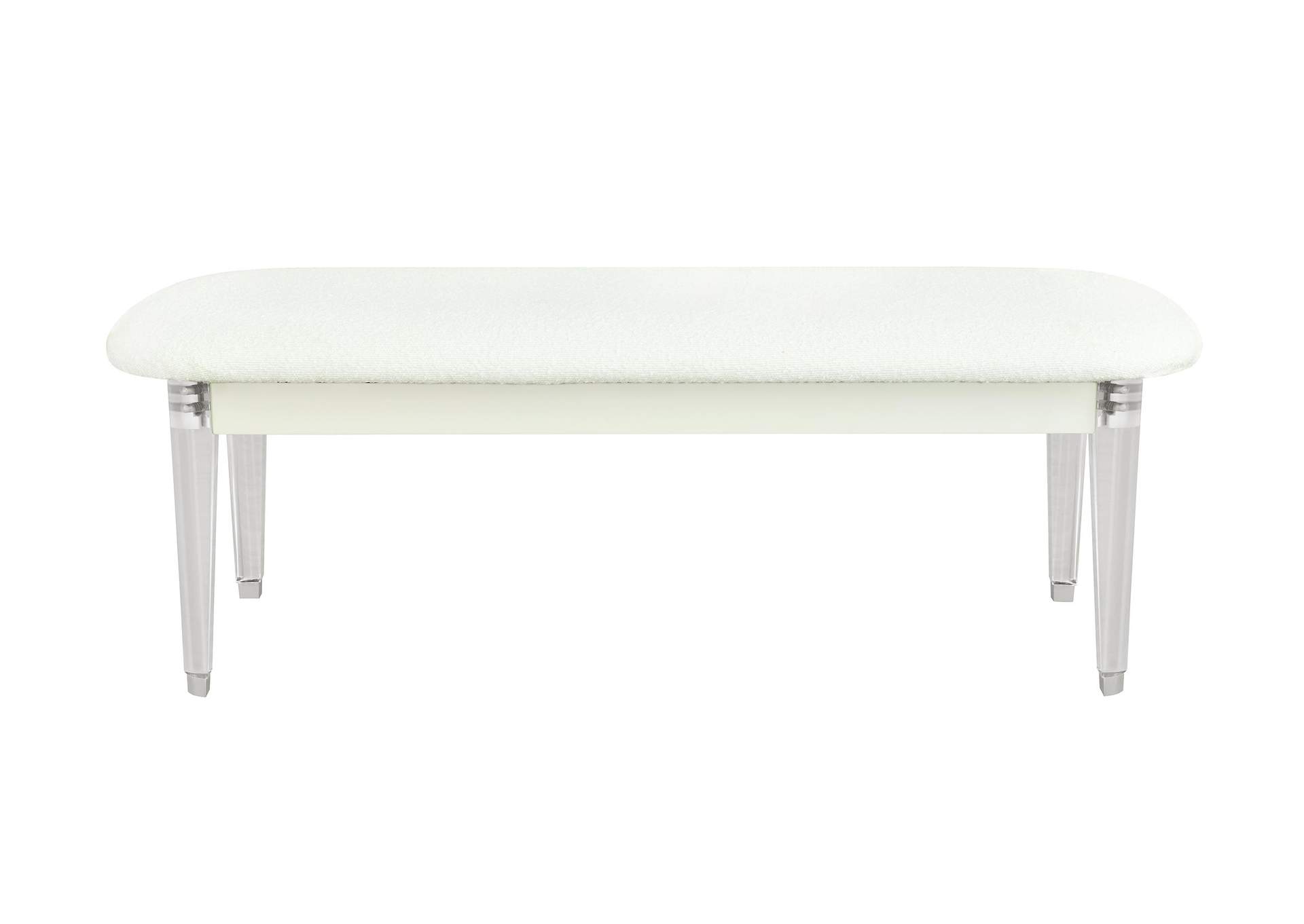 Lyra Beige Bedroom Bench image 1