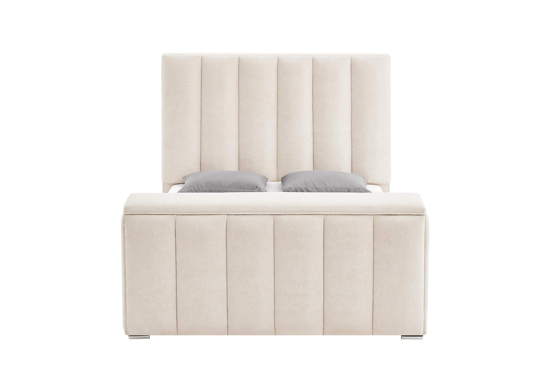 SERENITY BUFF KING BED HEABDBOARD WITH SPEAKER image 1