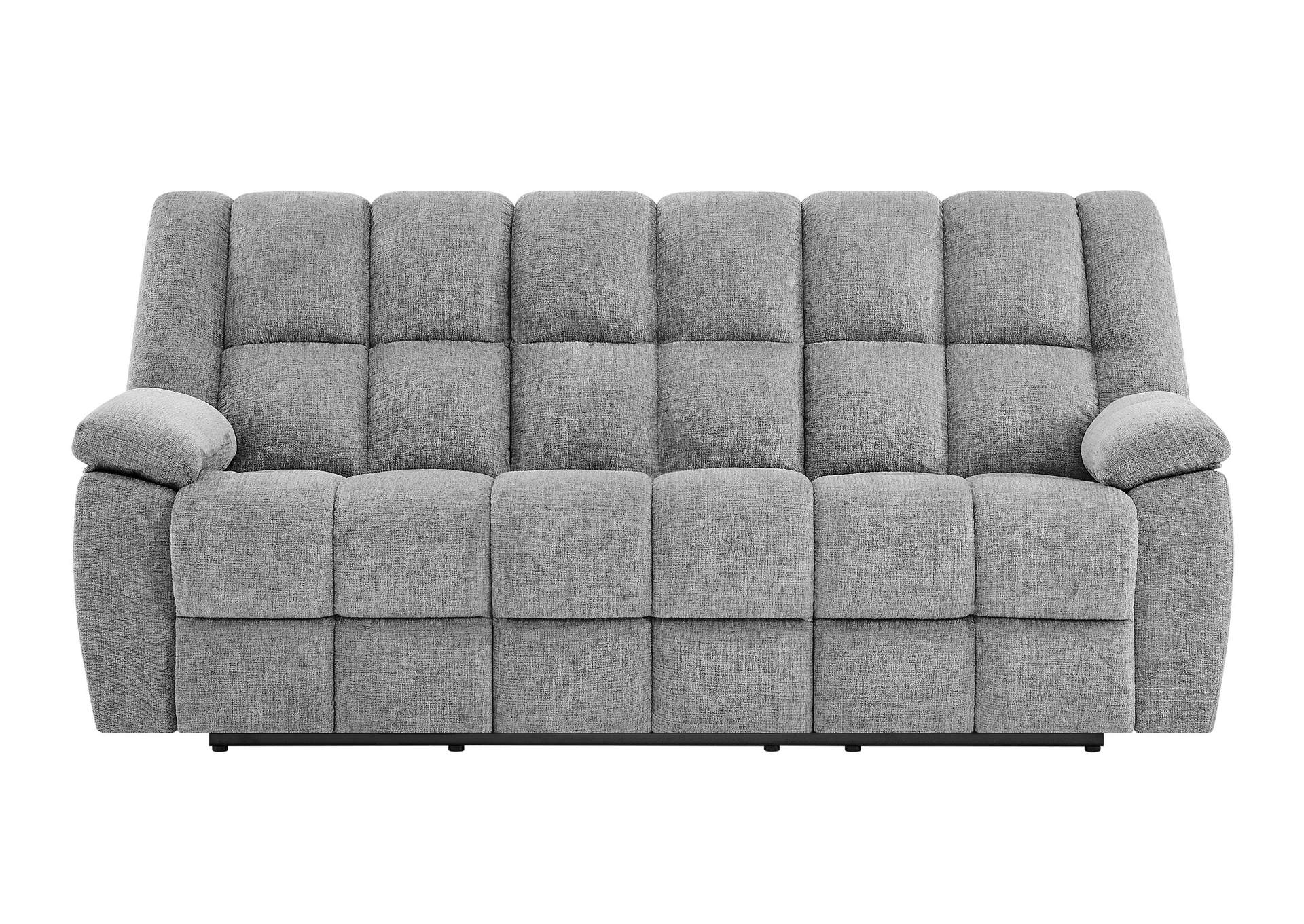 U6000 SMOKE RECLINING SOFA image 1